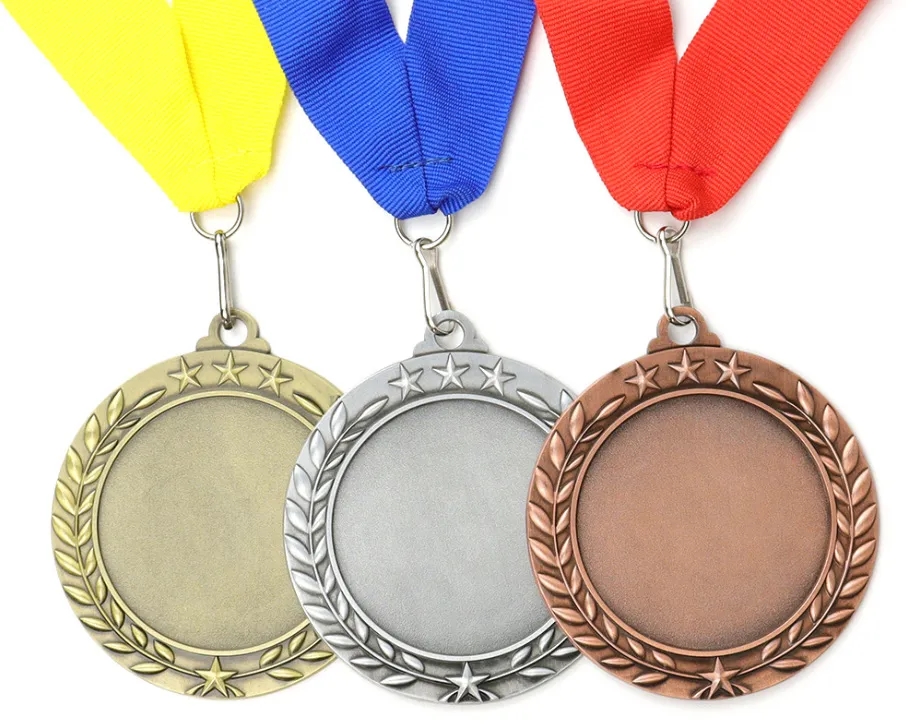 Metal Wheat Border Honor Medal 7