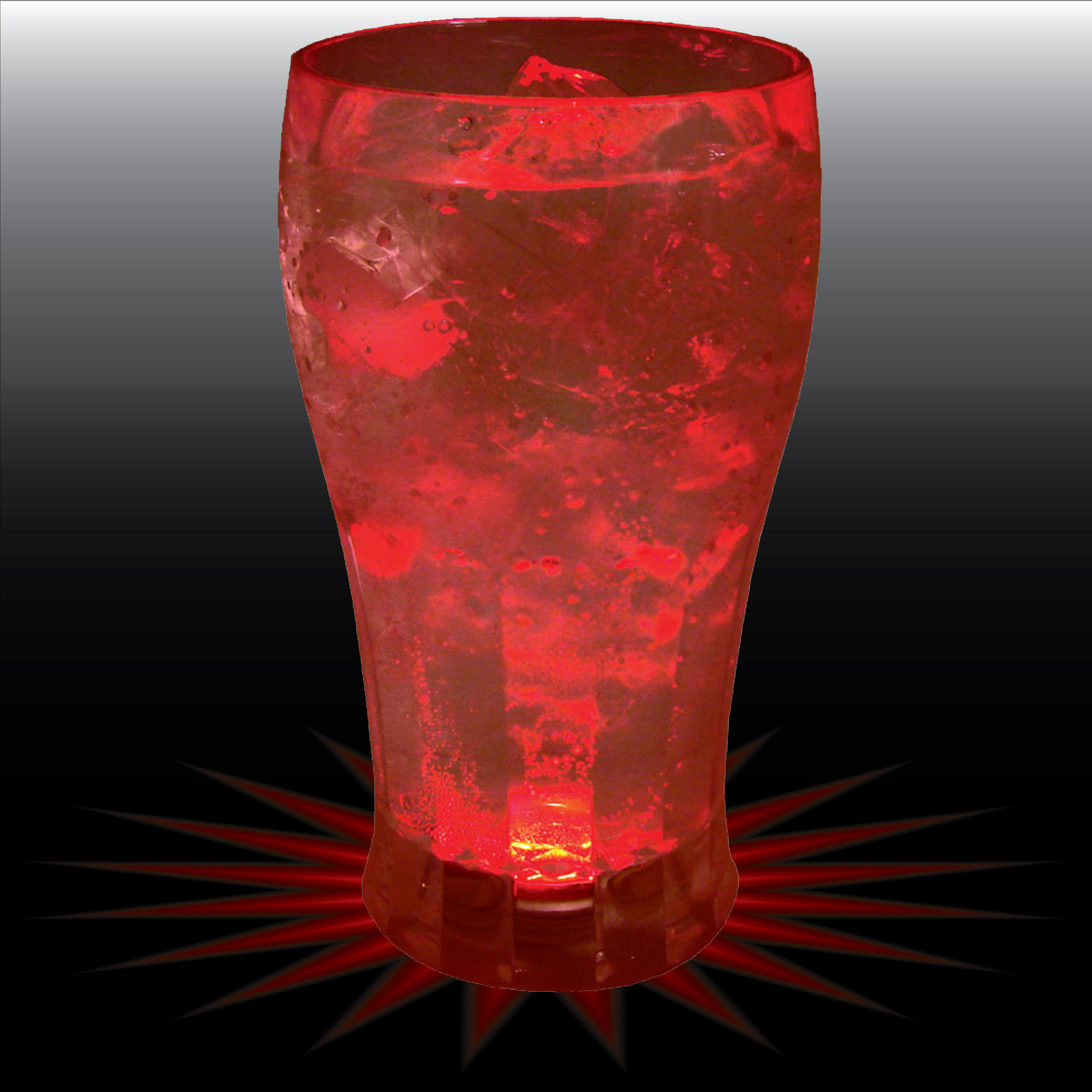 12oz Single Light Plastic Fluted Bell Soda Cup 15