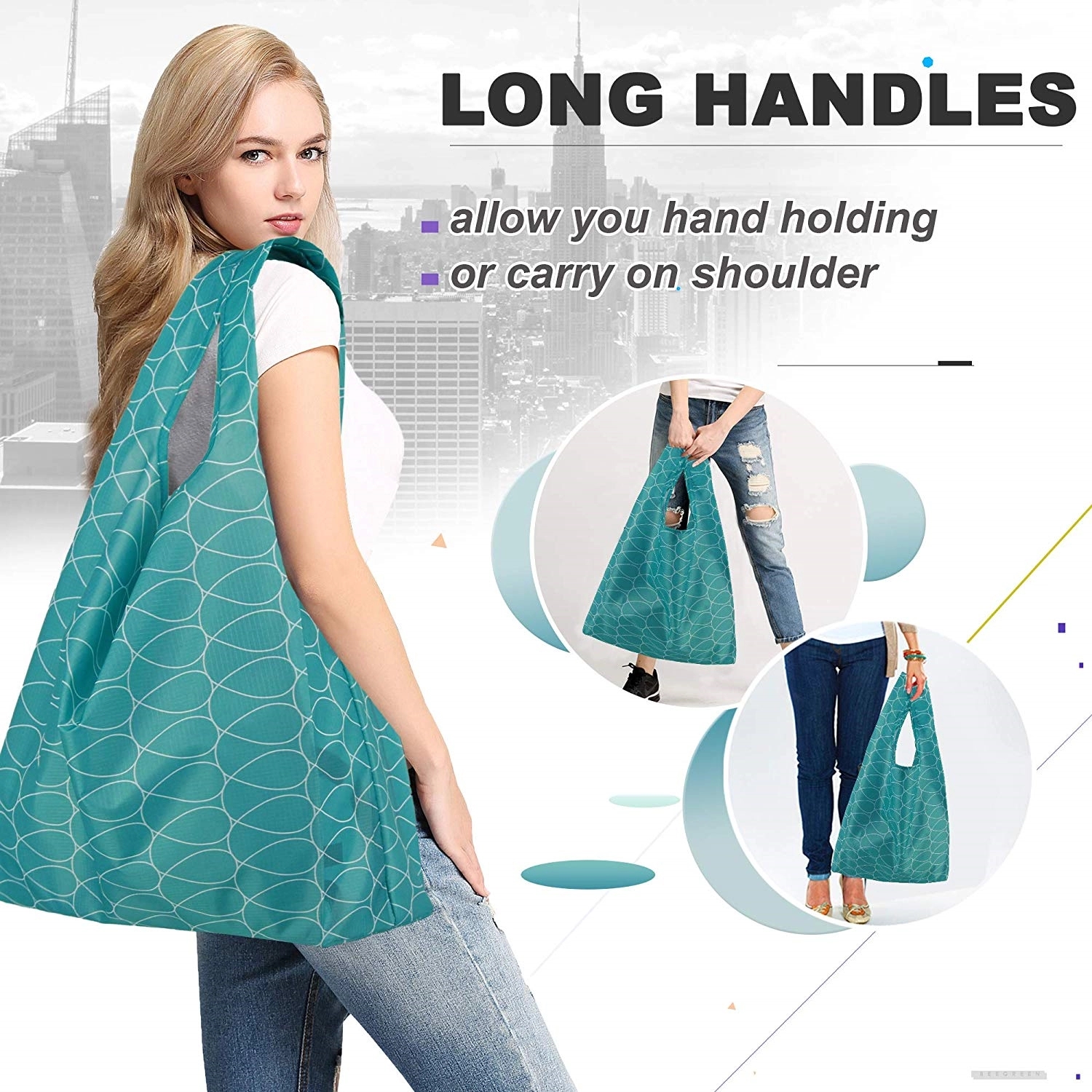 Foldable Shopping Tote 22