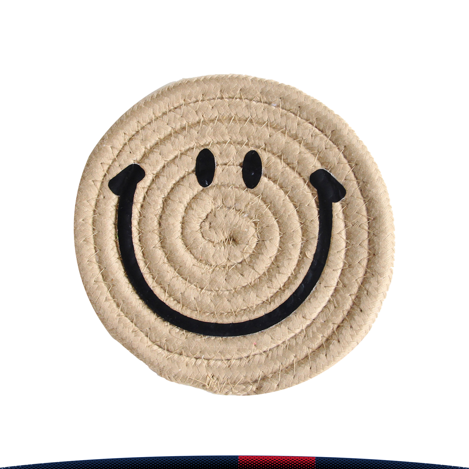 Smiling Face Woven Mat 15