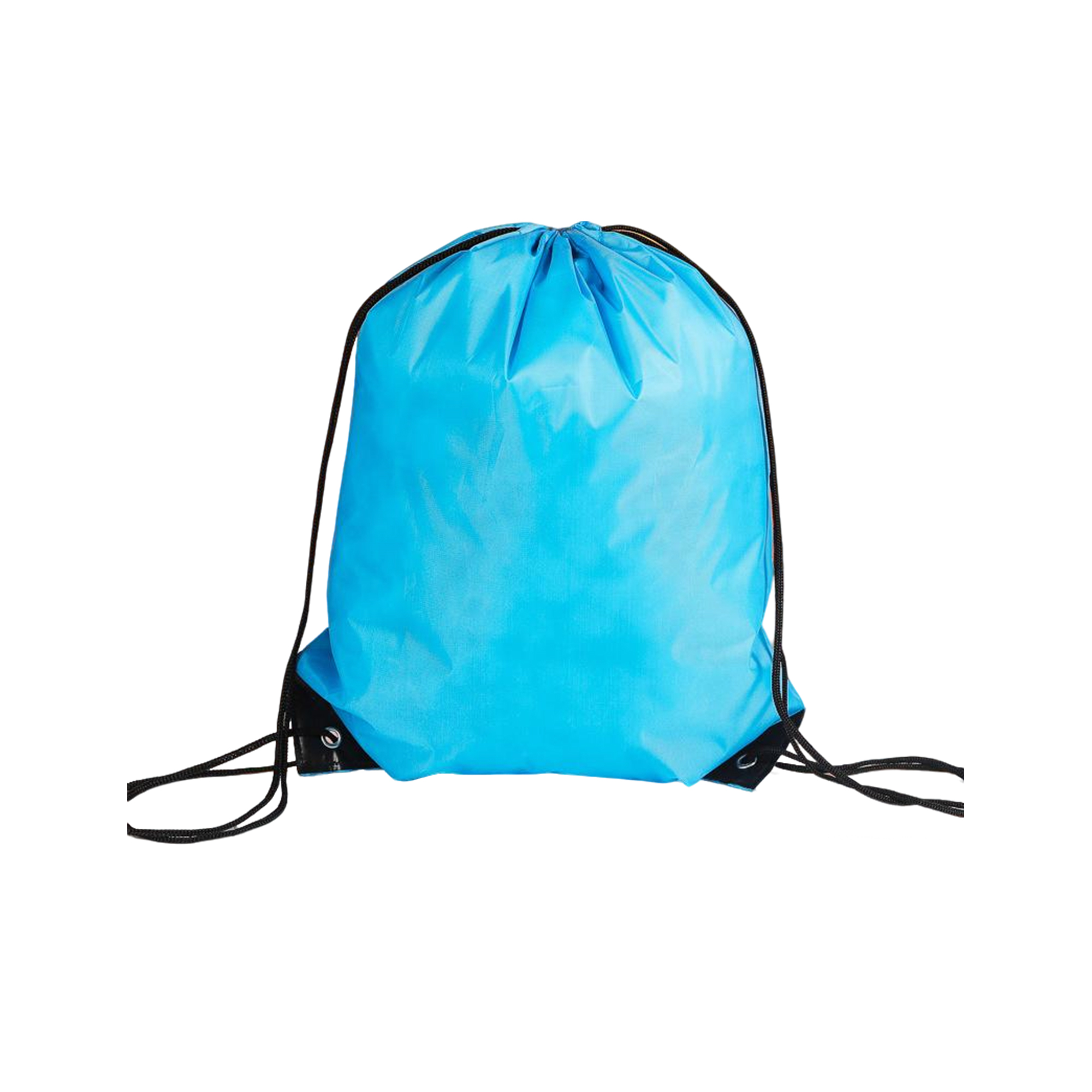 210 Denier Drawstring Sack 13" By 17" With Large Print Zone 2