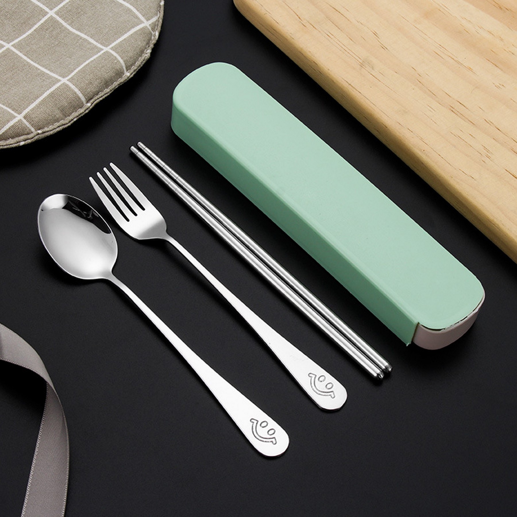 Dinnerware Chopsticks Spoon Fork Set 2