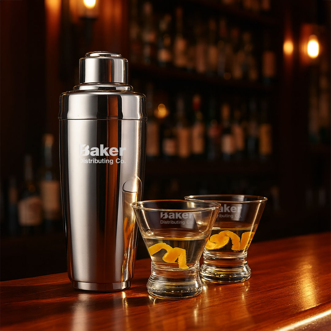 Pescara Shaker & Rideau Martini Set 7