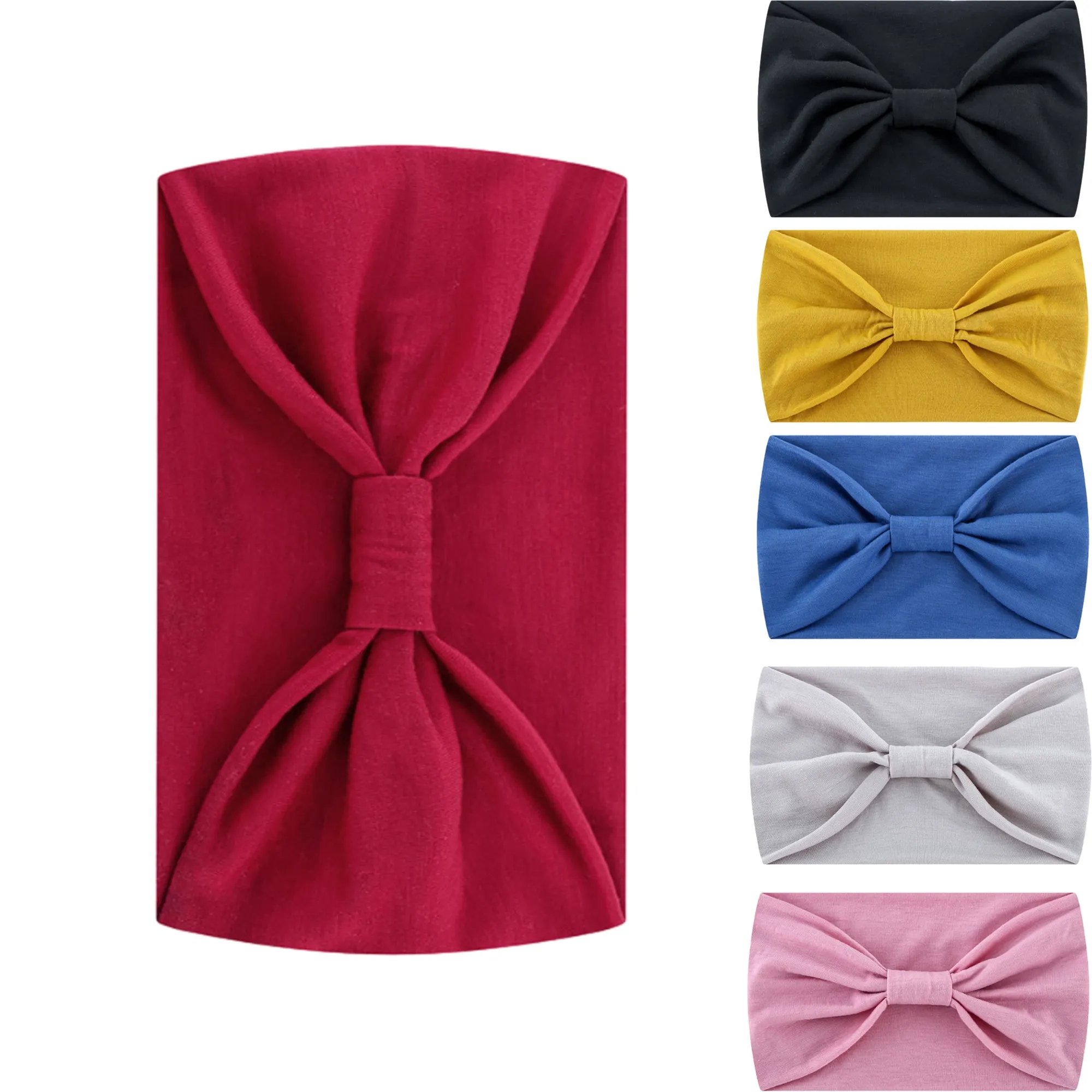 MOQ 100PCS Stretch Sports Headband 12