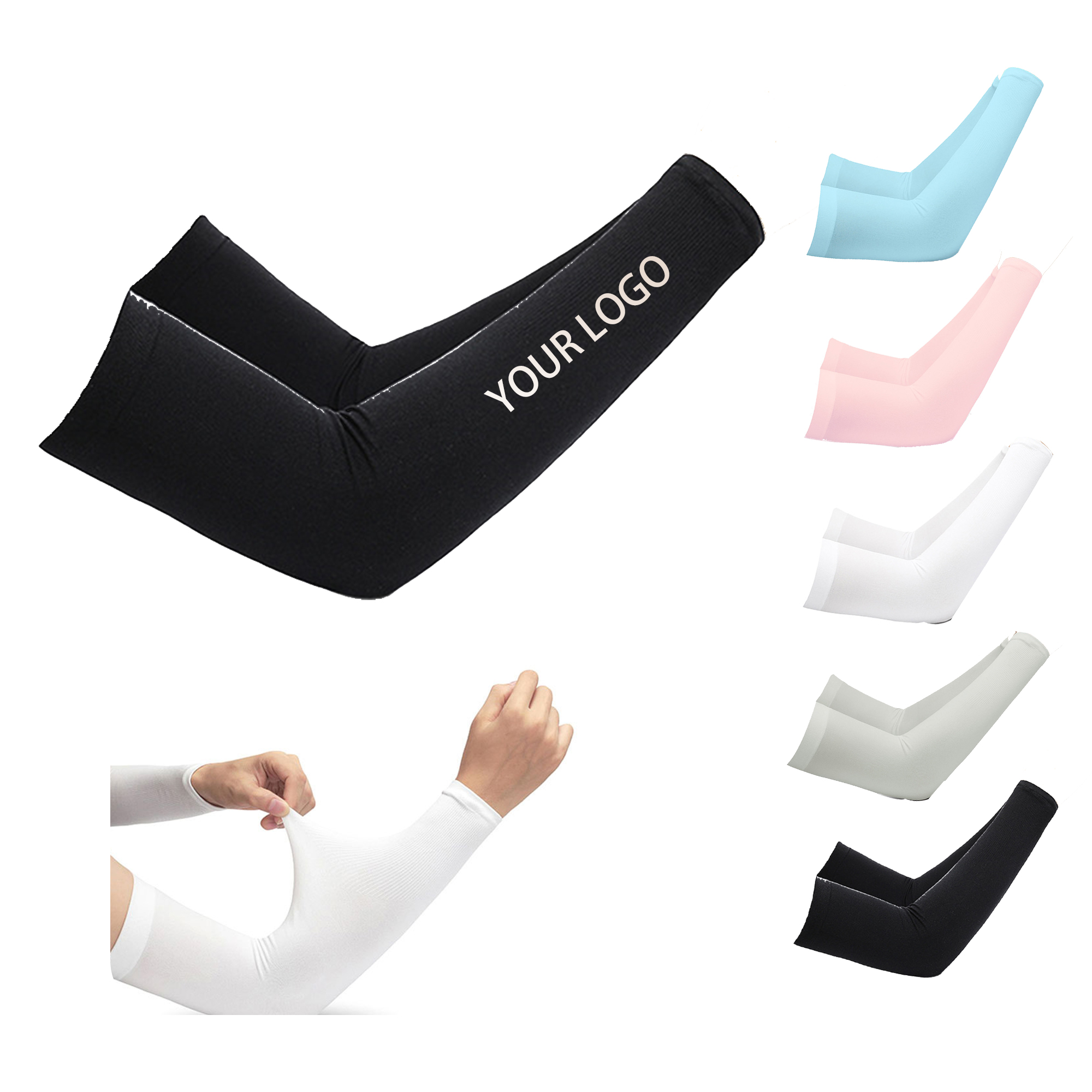 MOQ:10pcs Breathable Arm Sleeves 2