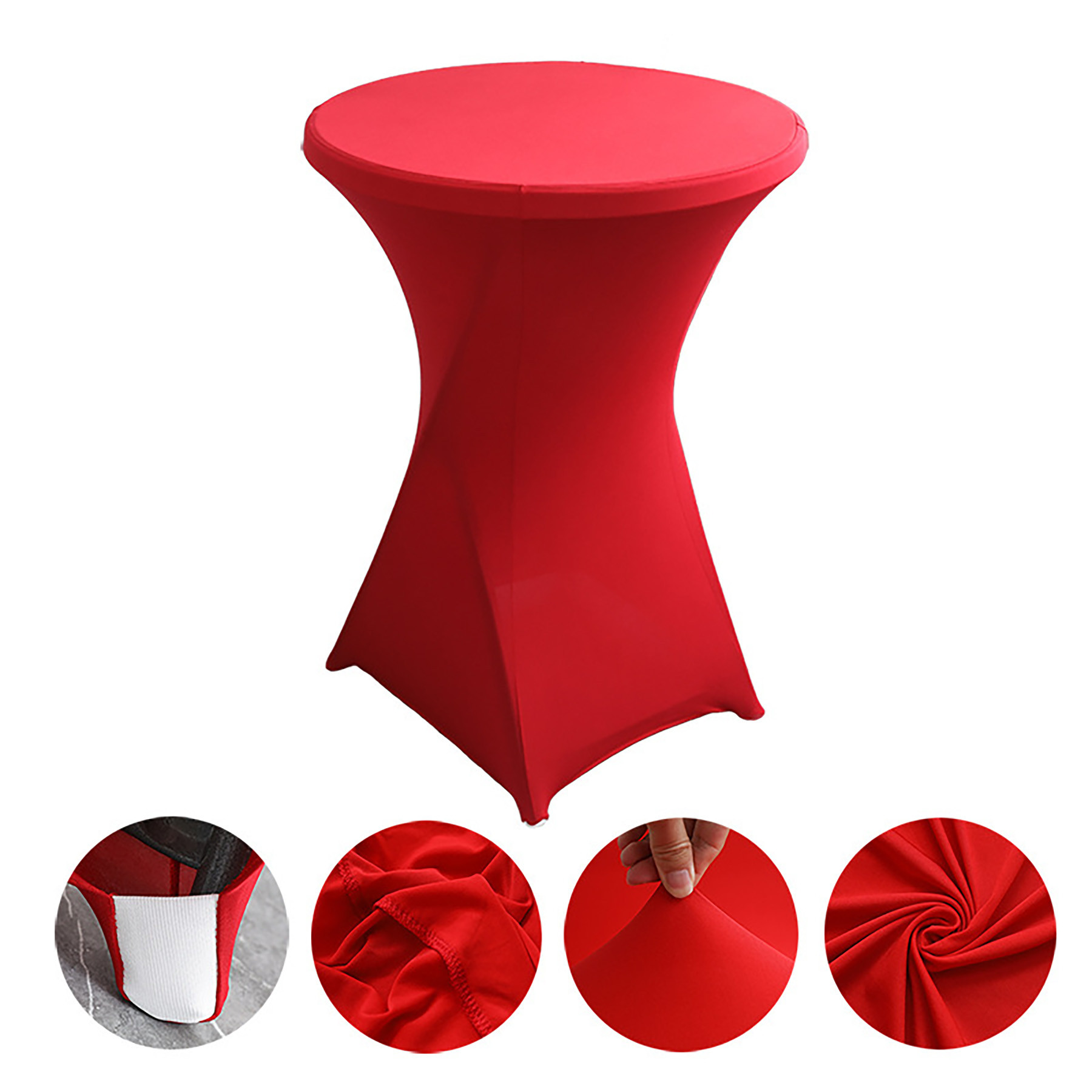 Round Elastic Table Cover 12