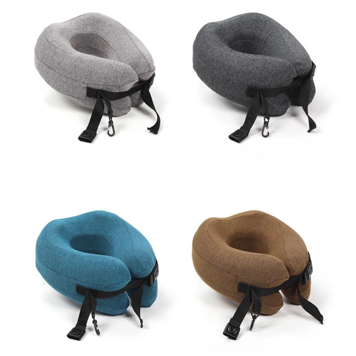 Memory Foam Cervical Pillow Travel Sleeping Headrest Cushion 2