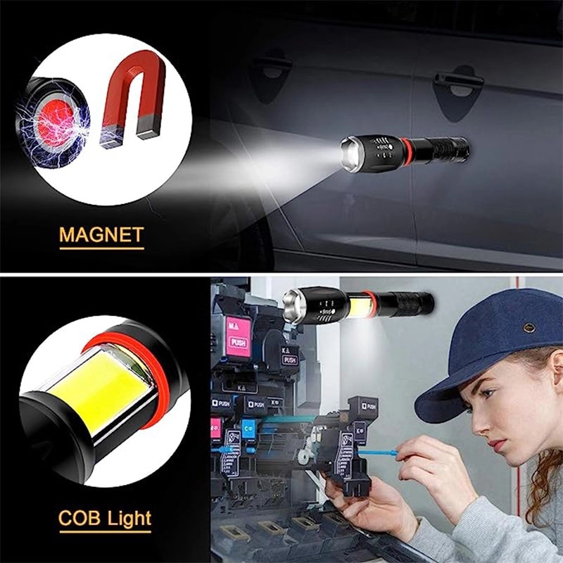 LED Tactical COB Flashlight 9