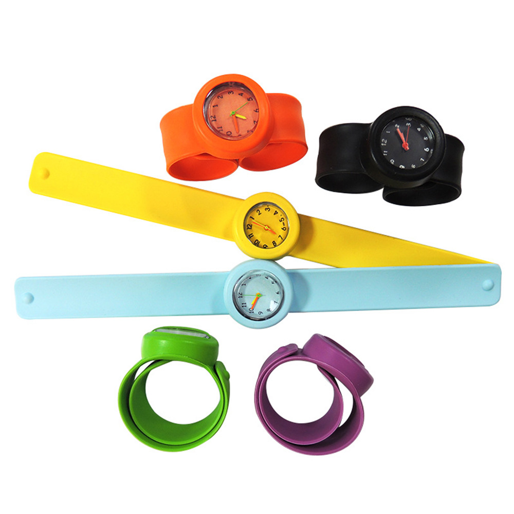 Children silicone watch clap ring 7