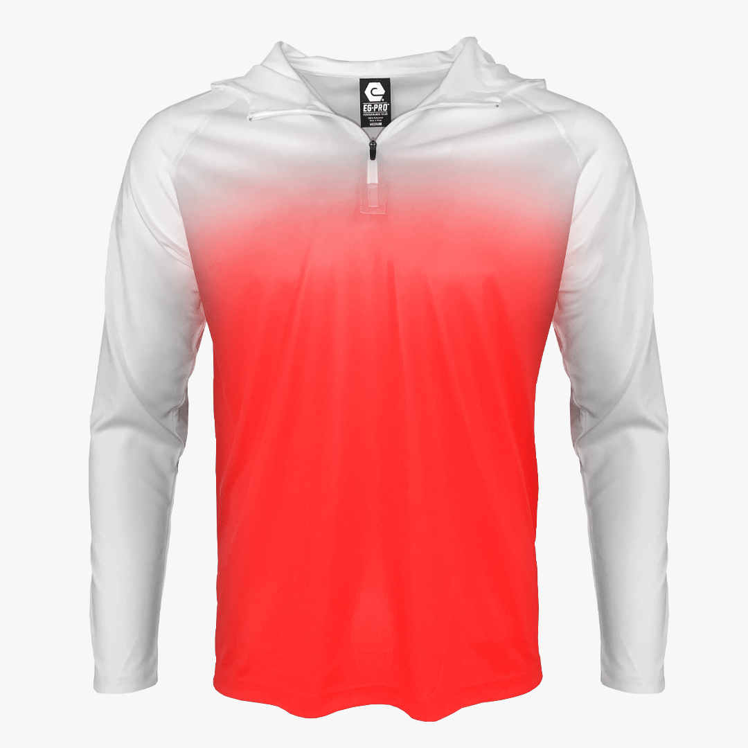 #E241 / Basic Training Men's Gradient 1/4 Zip Hoodie 2