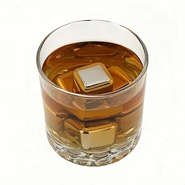 Stainless Steel Ice Cubes with Chill Drinks Without Dilution 5