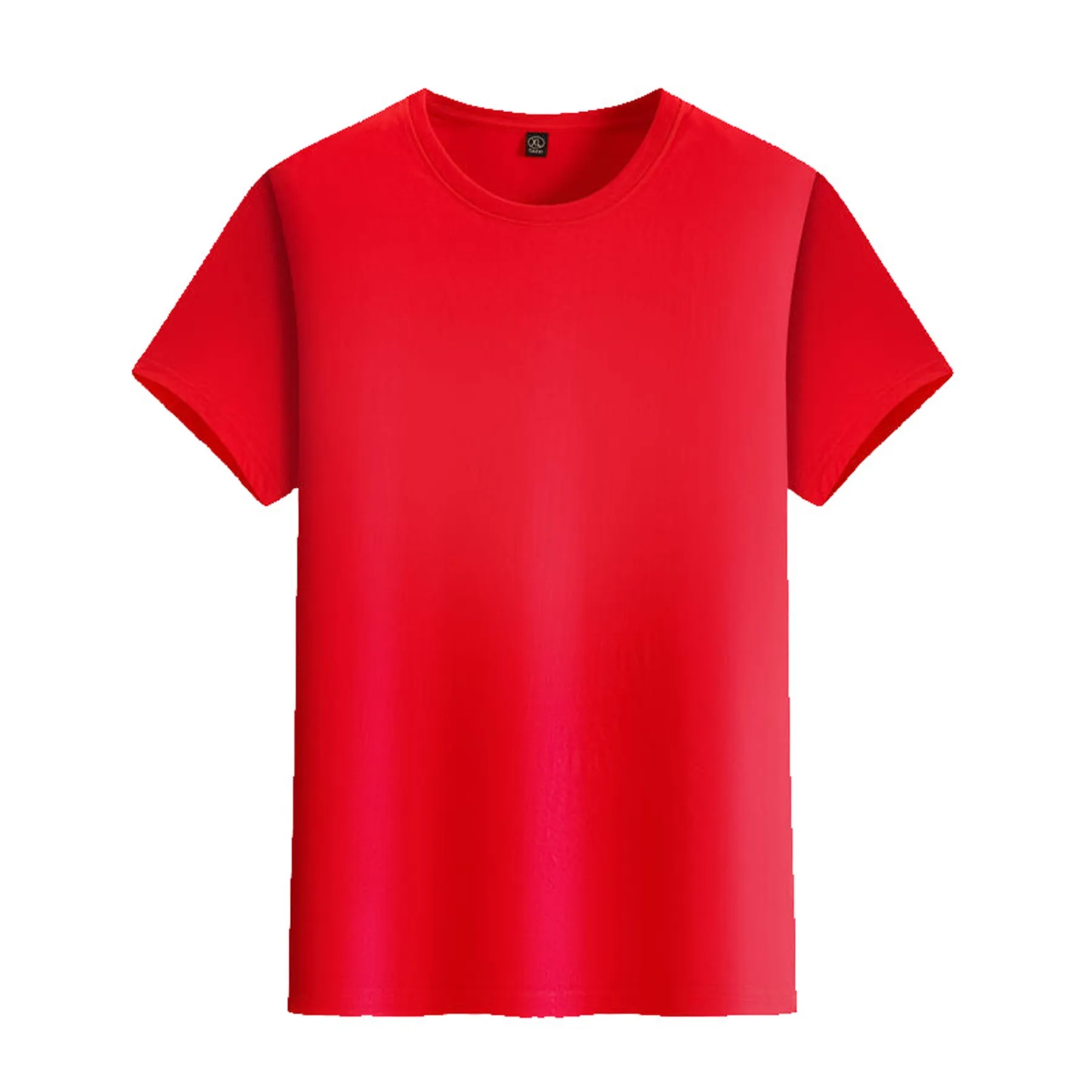Round Neck Cotton T-Shirt Sweat-Wicking 15