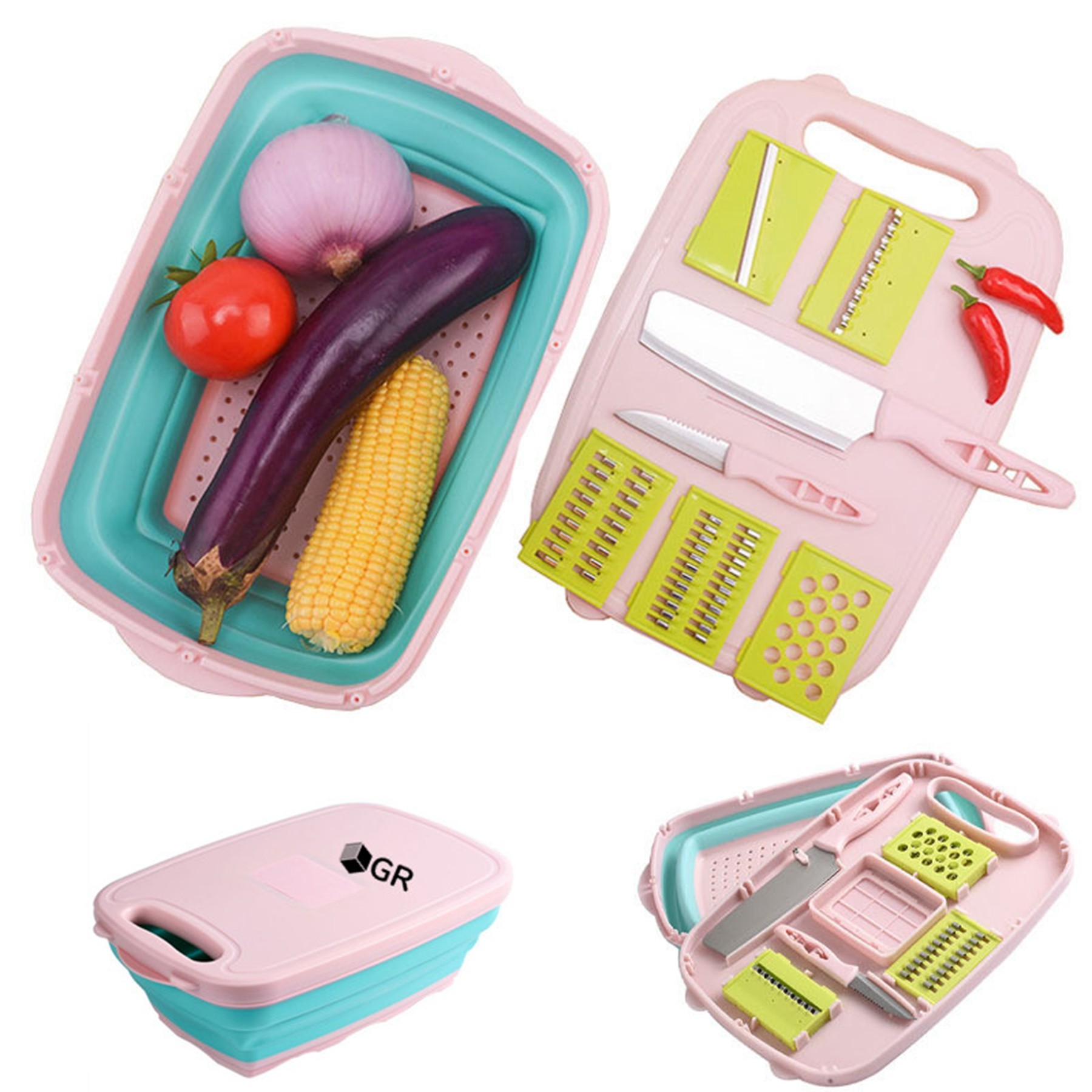9-in-1 Multi Functional Cutting Board 2