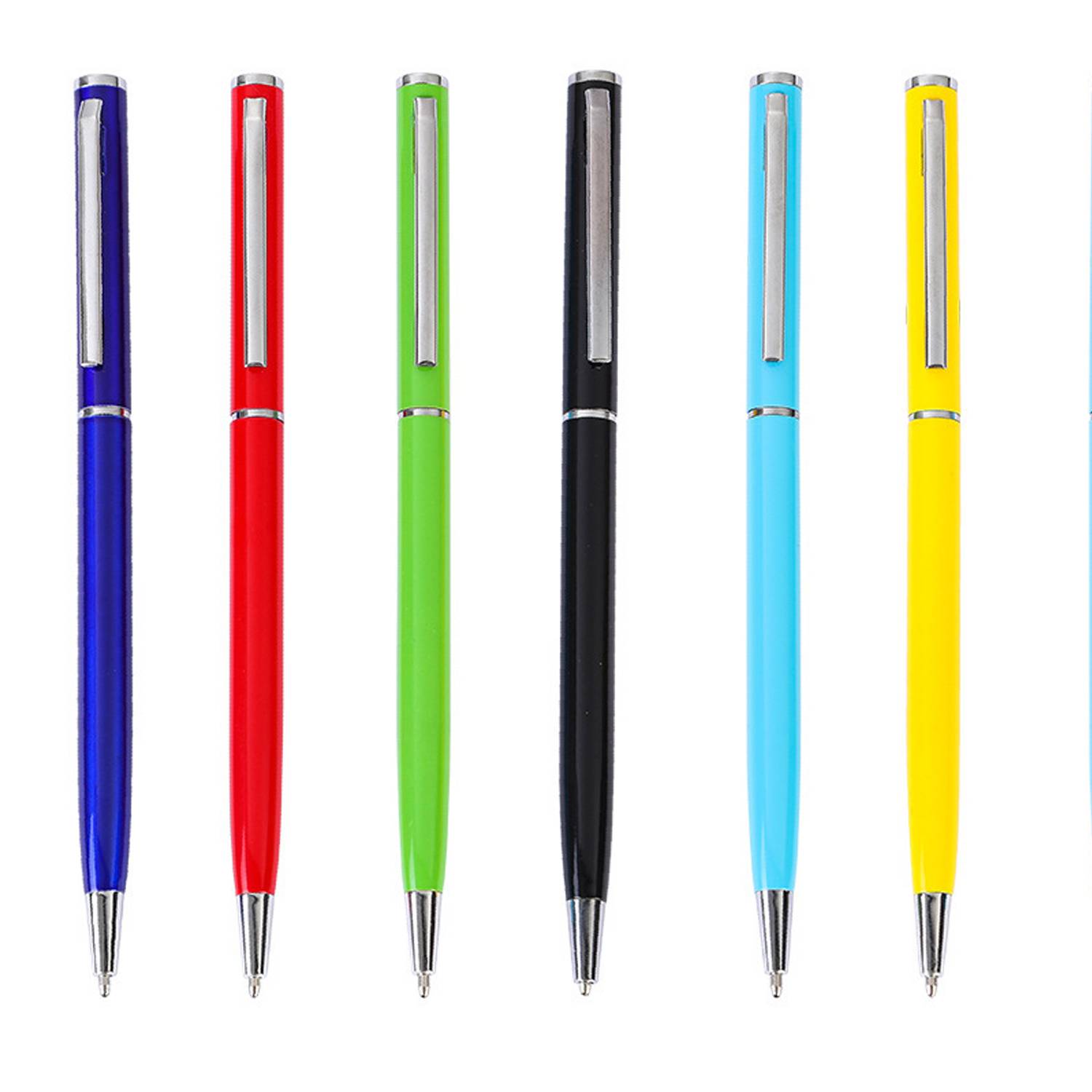 Metal Twist Action Ballpoint Pen 6