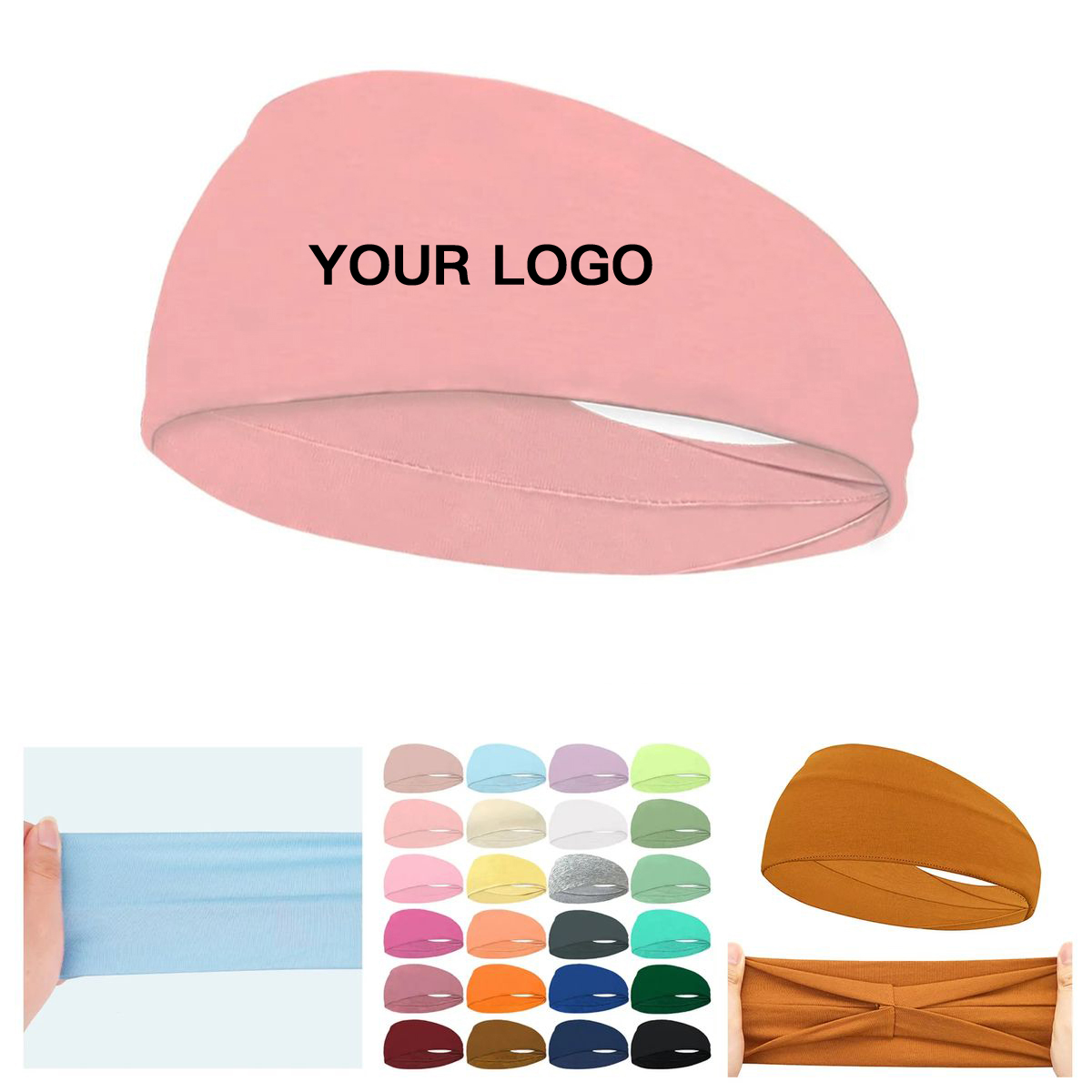 Comfortable Wide Headband for Adults and Kids 9