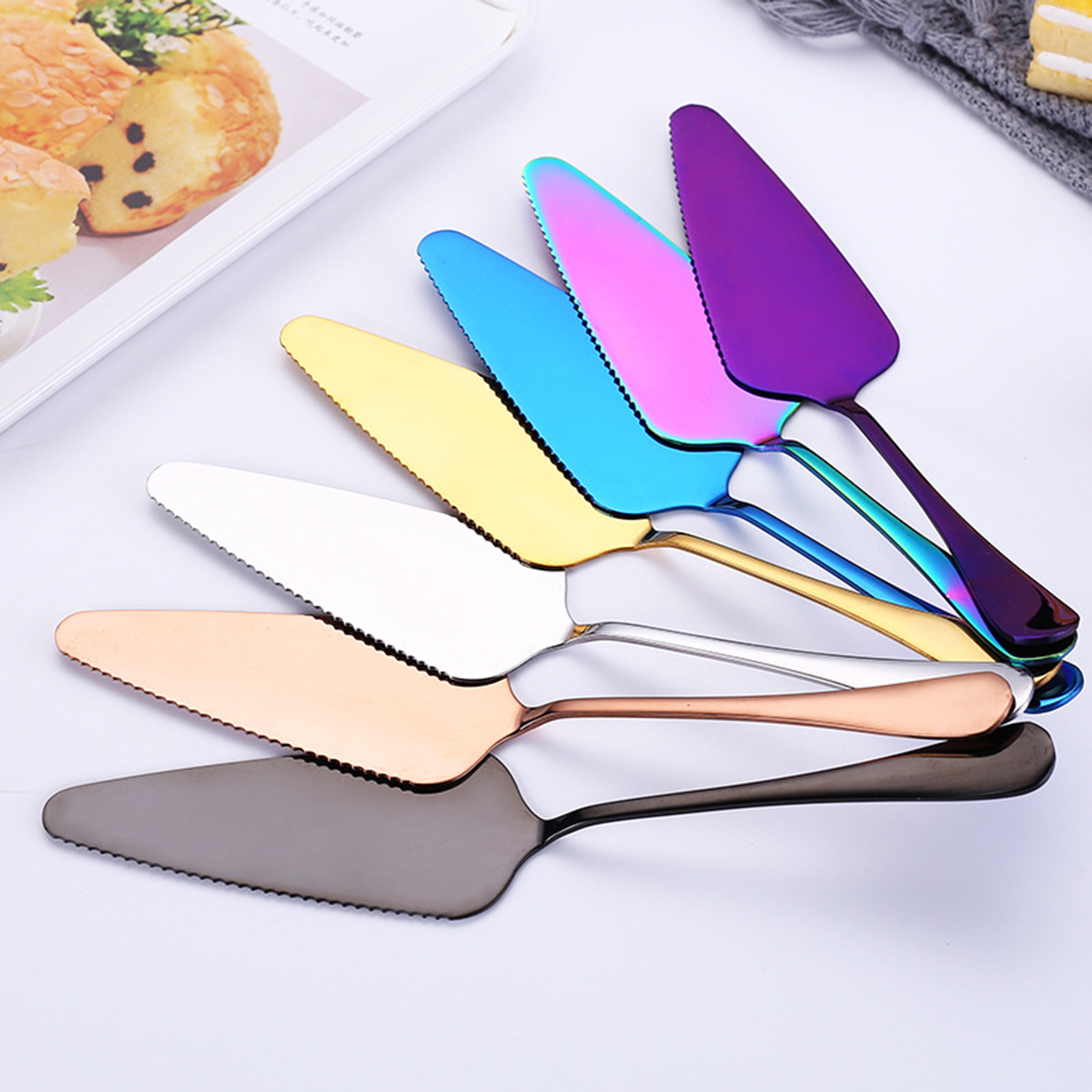 Stainless Steel Cake Spade 1