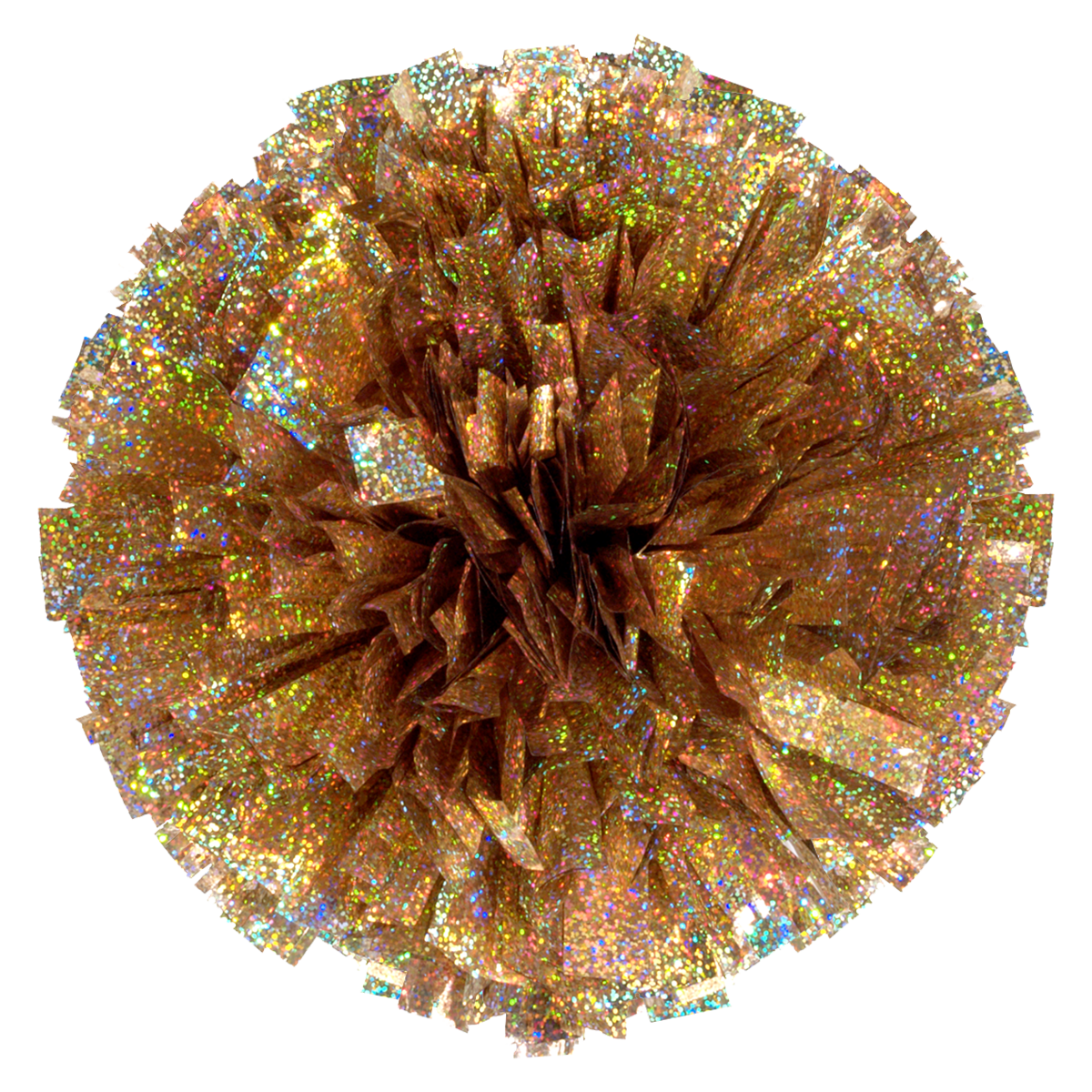 Custom Holographic Show Pom - Solid Color 57