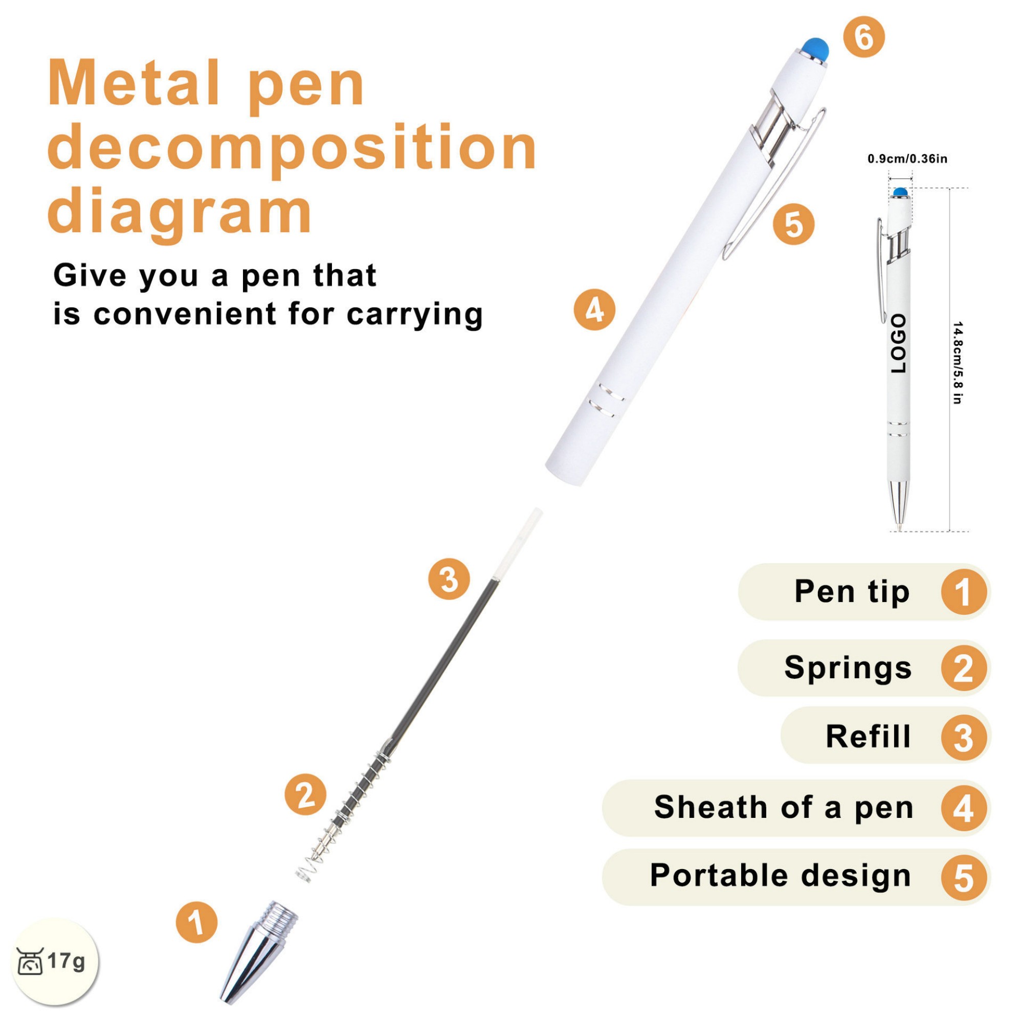 Touch Metal Pens 3