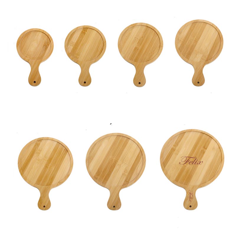10'' Thick Wooden Pizza Board 3
