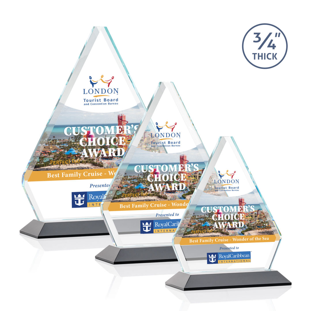 Fyreside VividPrint™ Award - Black