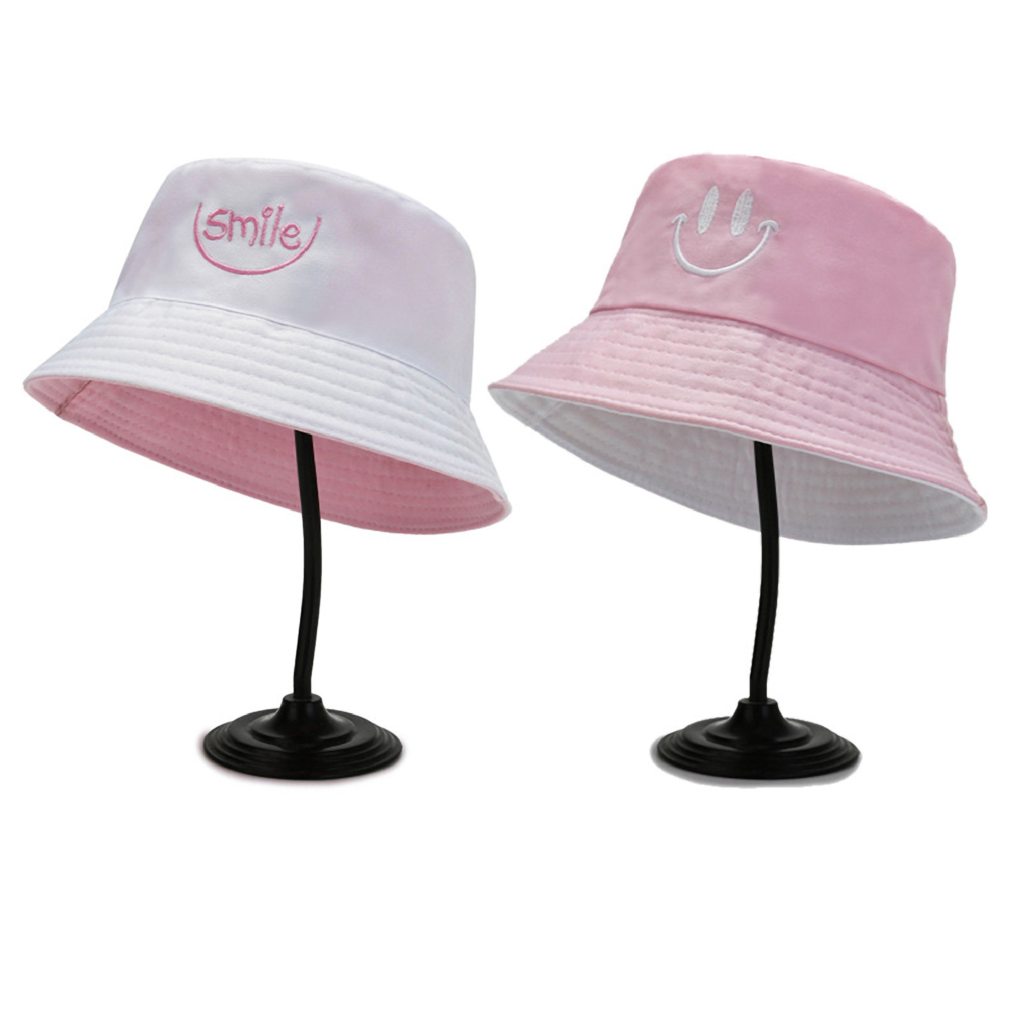 Adult's Oversized Reversible Cotton Bucket Hat 4