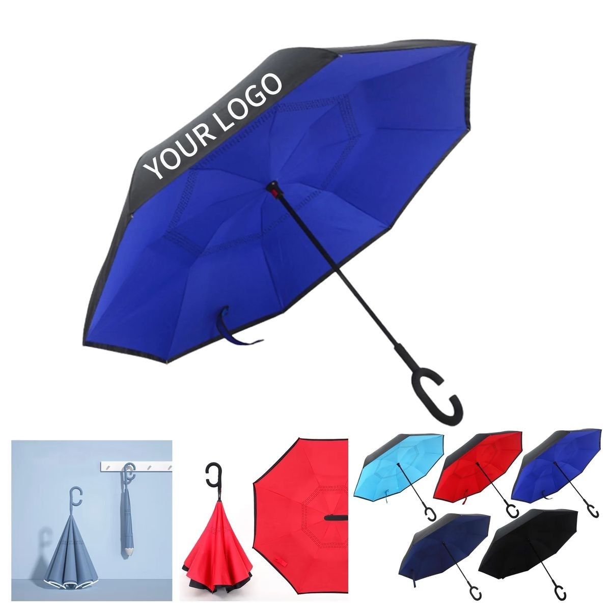 Large Canopy Umbrella with Silkscreen Branding Area 4
