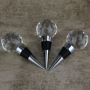 Stylish Diamond Ball Shaped Wine Cork Bottle Stopper 9