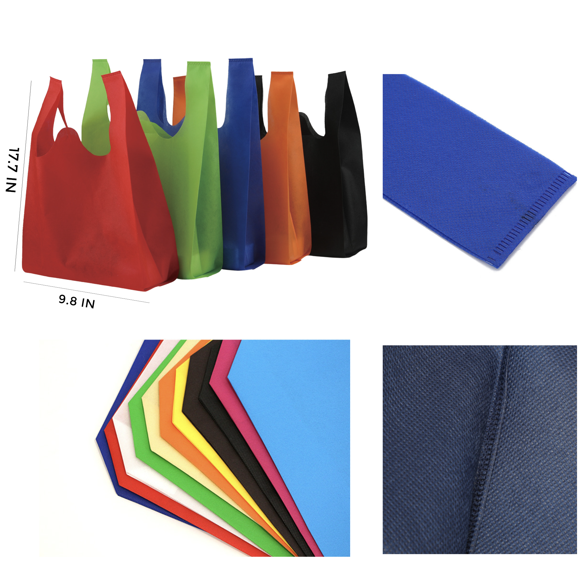 MOQ 10 PCS Versatile Non - woven Vest Bag 2