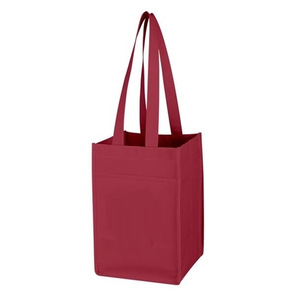 Non-Woven 4 Bottle Wine Tote Bag 2