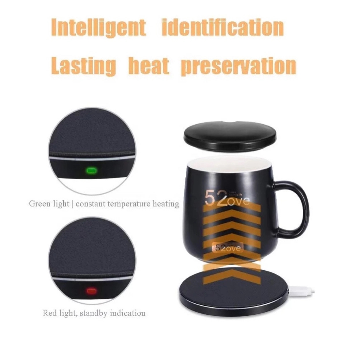 2-In-1 Mug Warmer With Wireless Charger 1