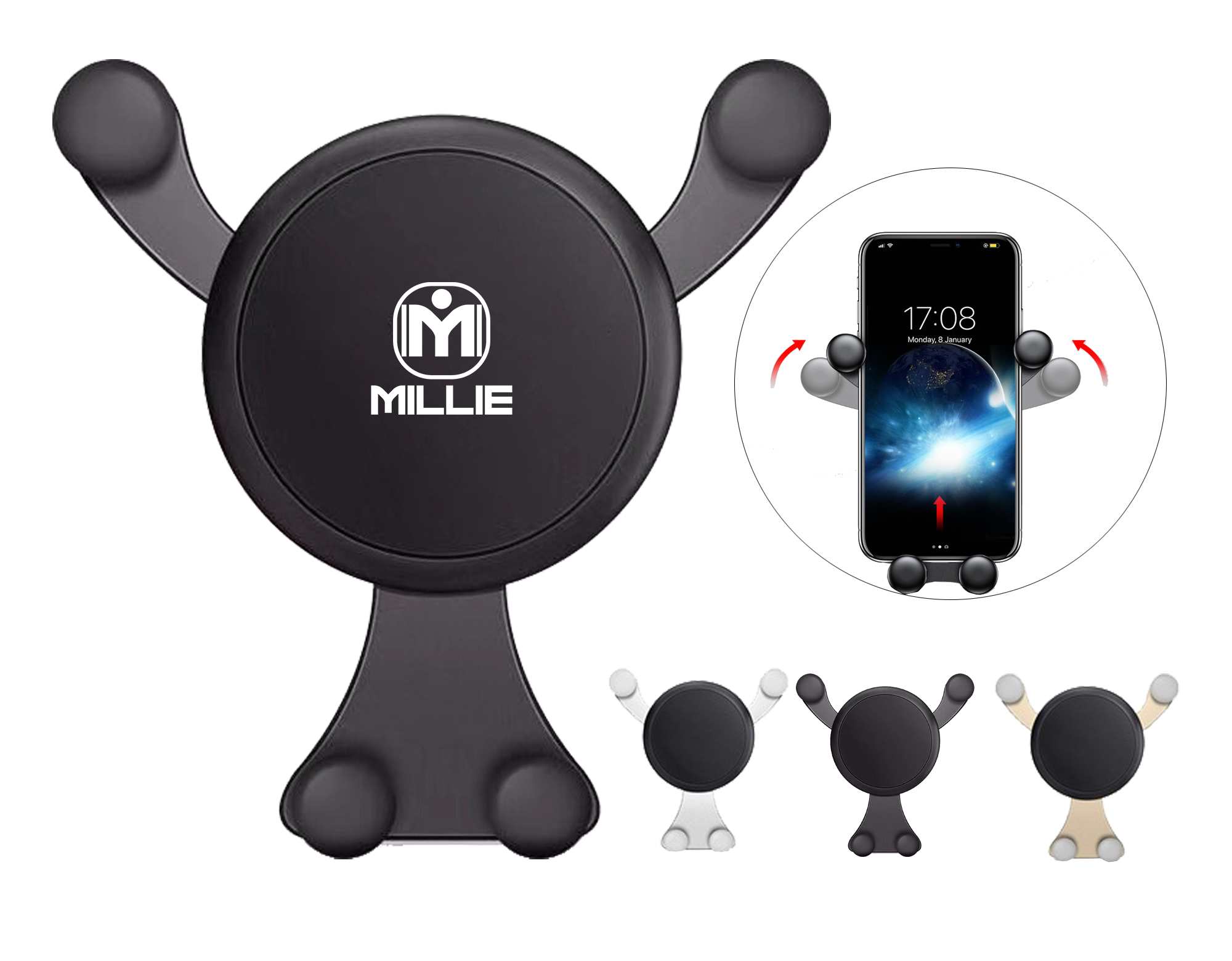 Gravity Sensor Mobile Phone Bracket 2