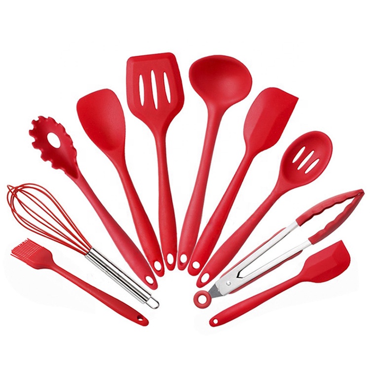 10 Pieces Silicone Kitchen Utensils 3