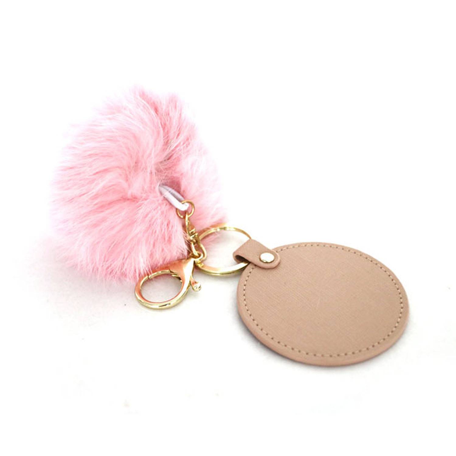 Customizable Genuine Leather keychain 4