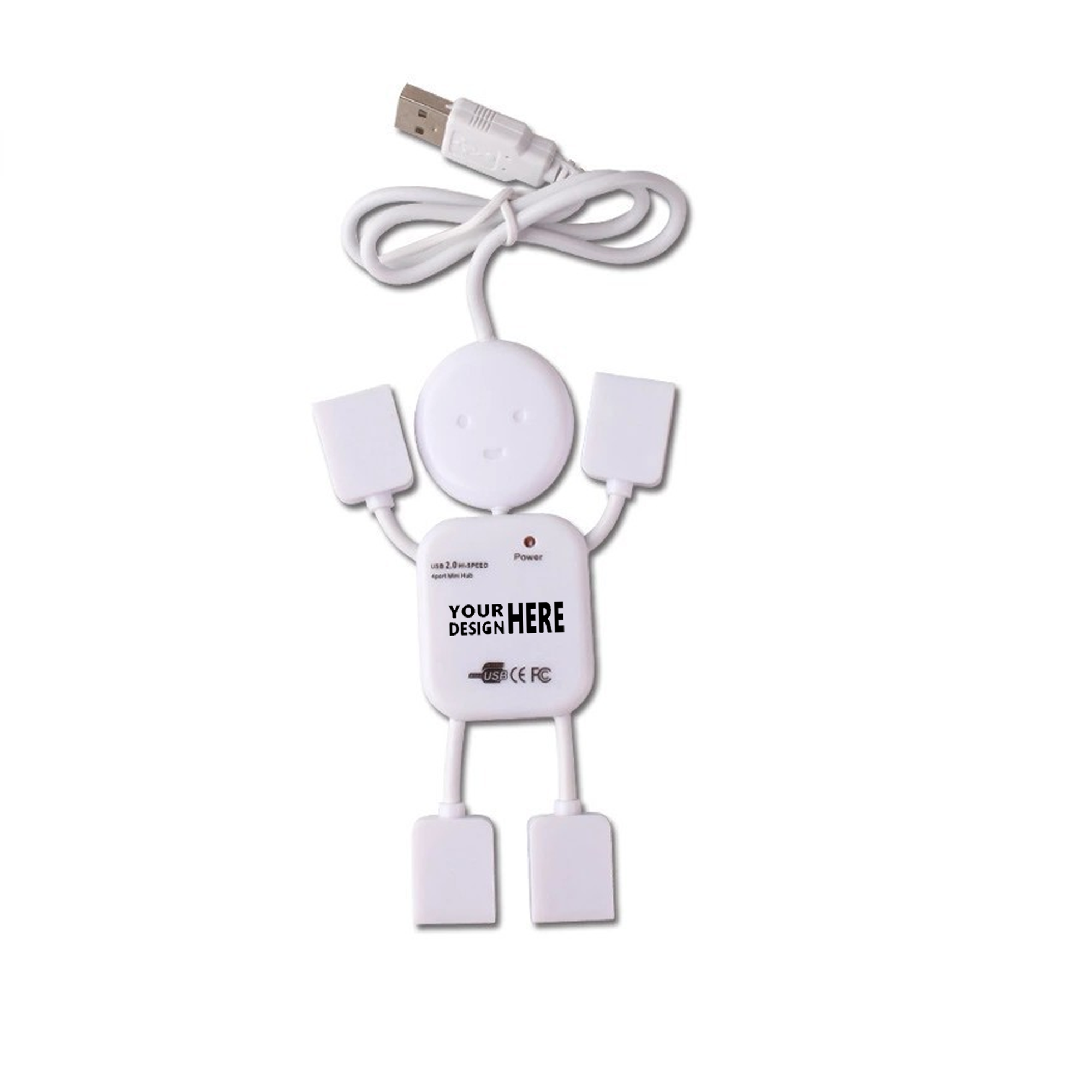 4 PortUSB Human Shape USB Hub 2
