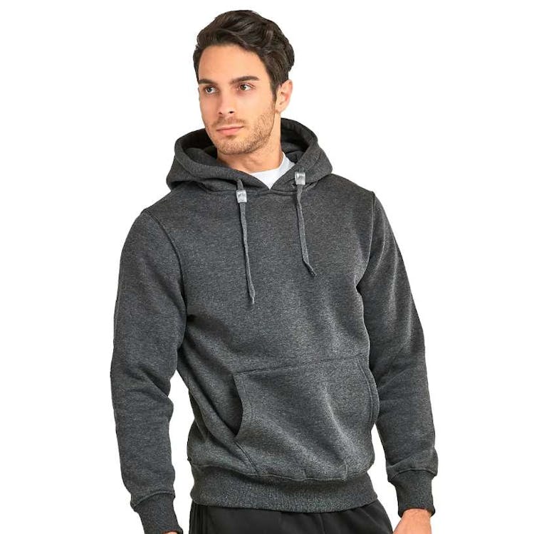 Men's Heavy Weight Hoodies Charcoal XL, custom hoodie or sweatshirt with logo imprint 2