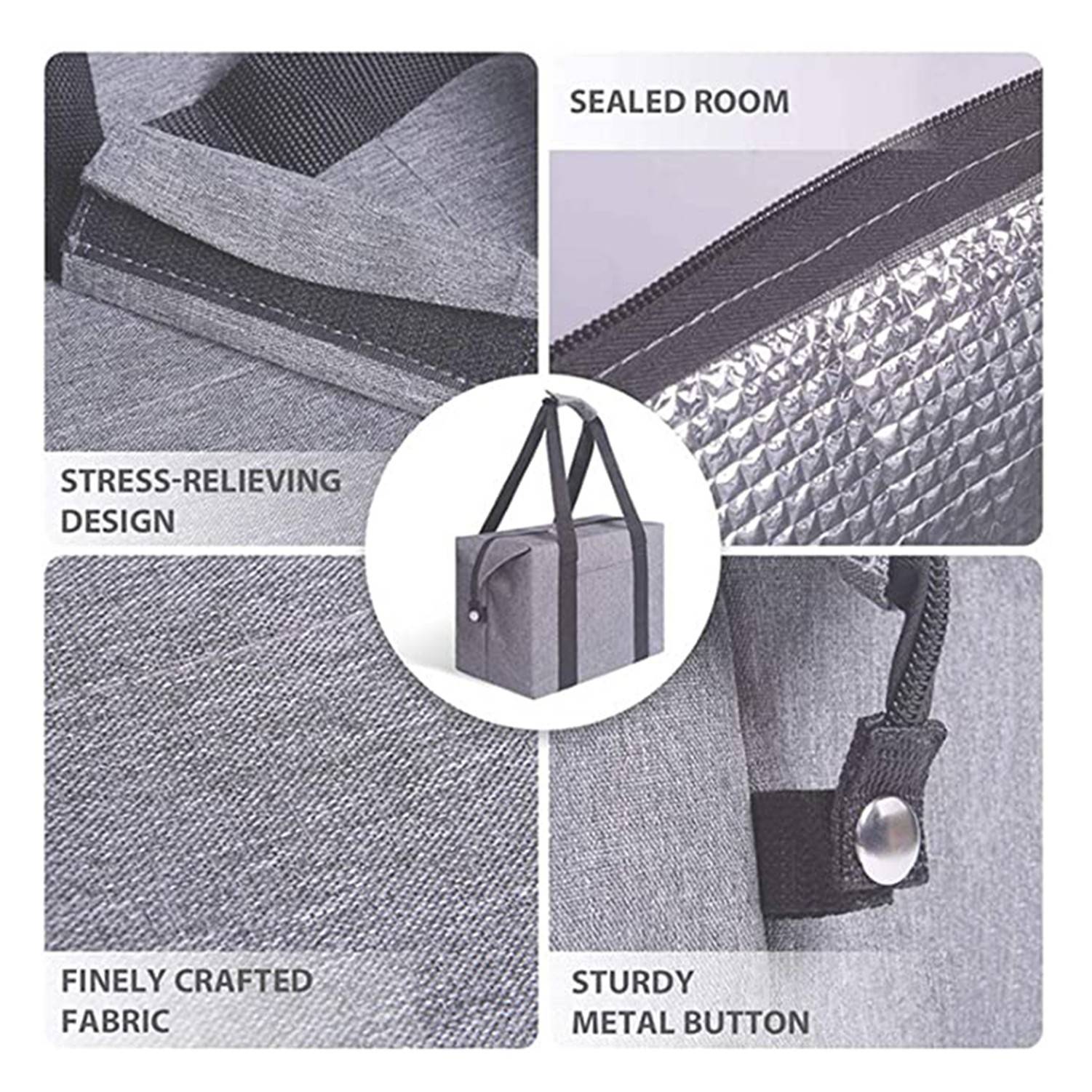 Reusable Insulated Shopping Cooler Bag 2