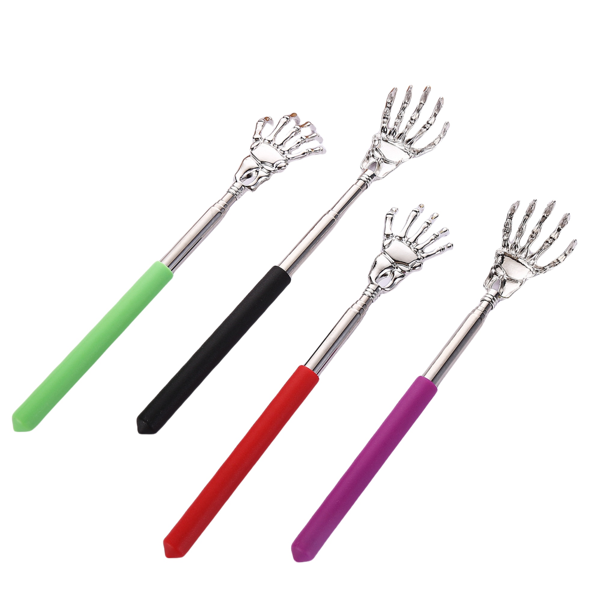 Portable Extendable Telescopic Bear Claws Metal Back Scratcher 2
