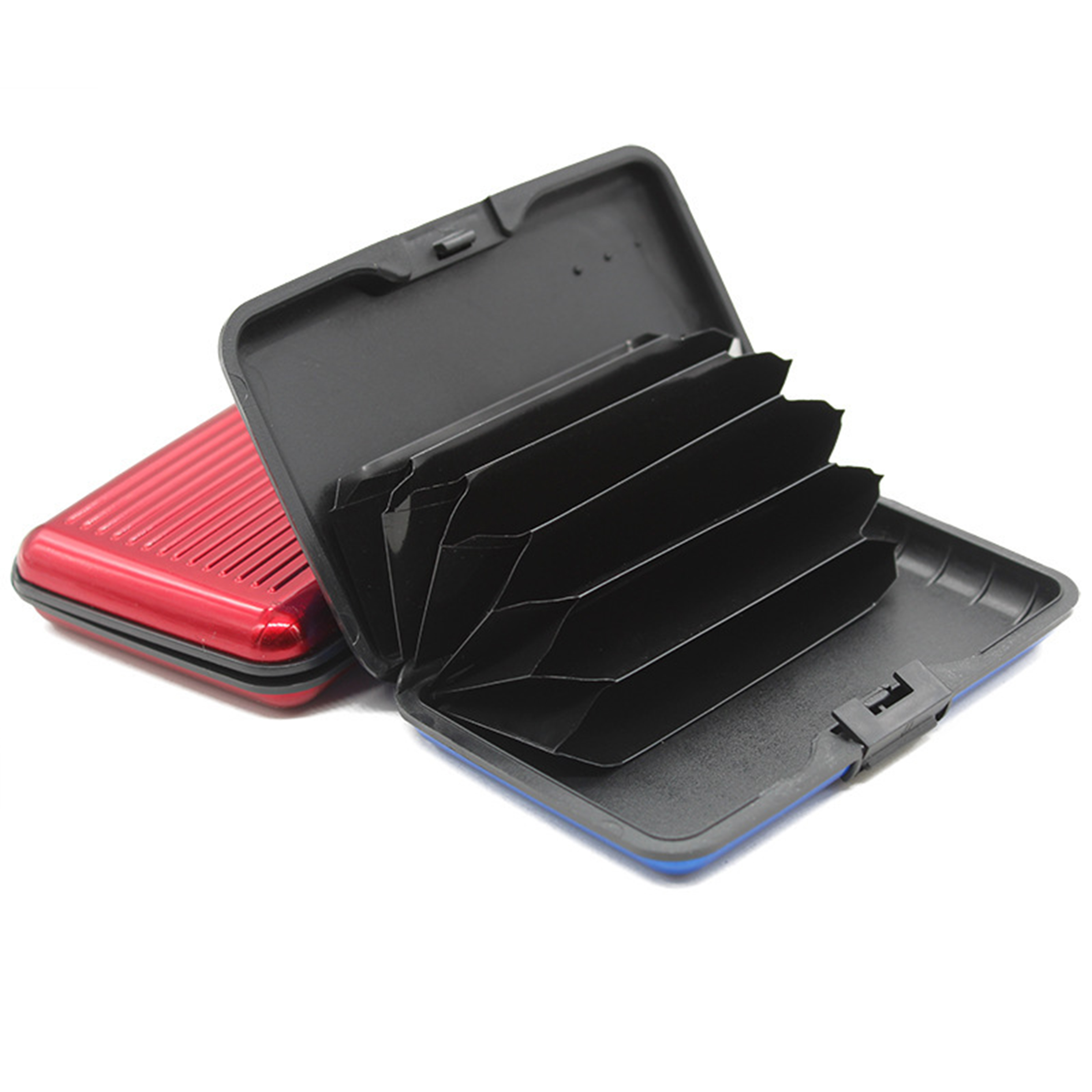 Aluminum Rfid Shielded Color Wallet Credit Card Holder 3