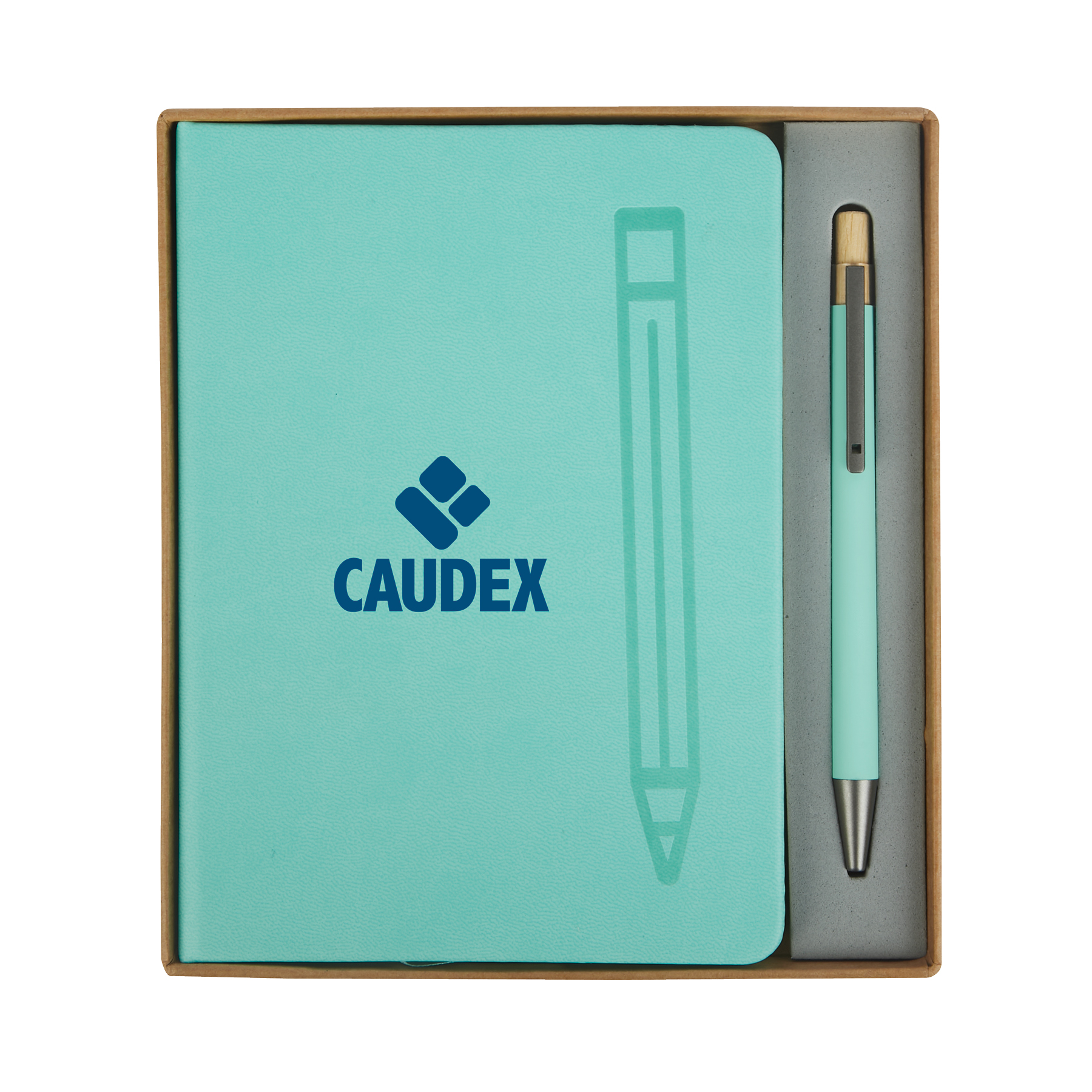 Manhattan II Gift Set w/ Magnetic Journal & Recycled Pen 29