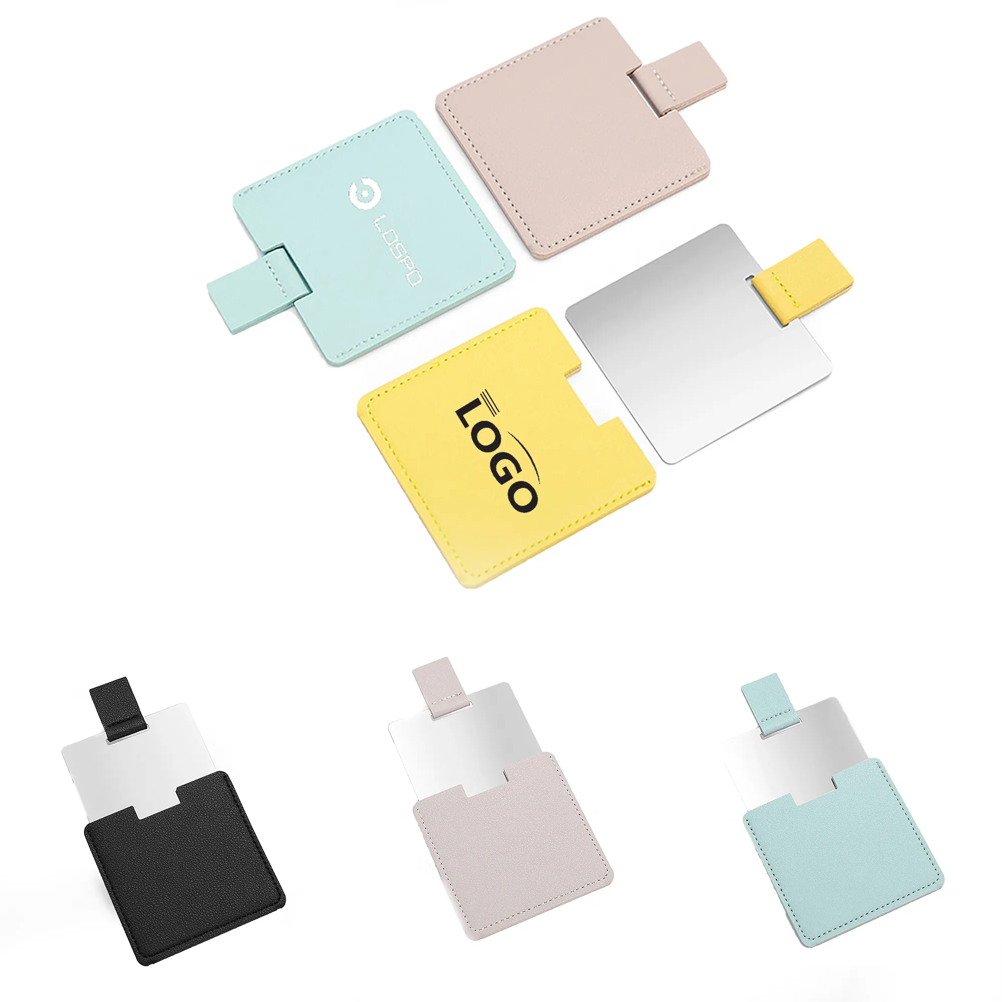 Stainless Steel Card Fall-Proof Mirror MOQ 100PCS 11