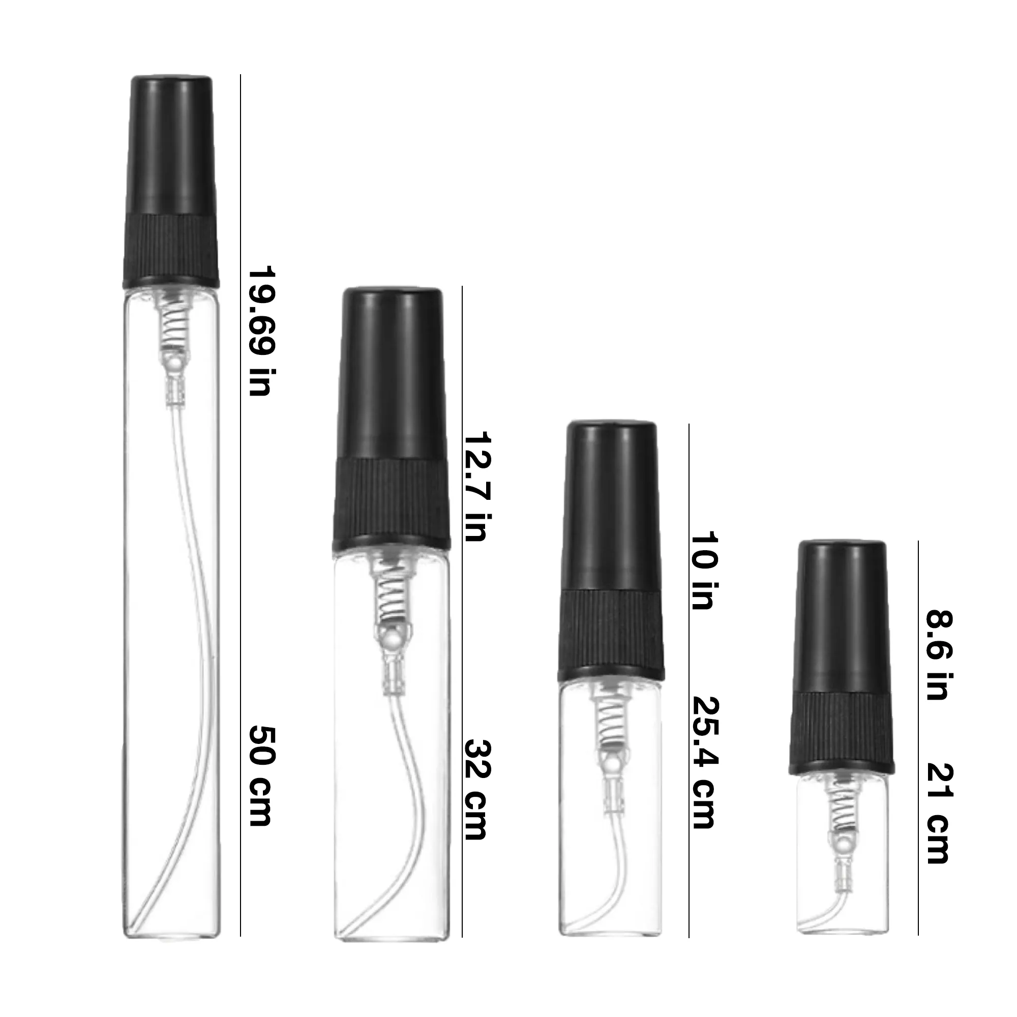 0.17oz Perfume Sample Glass Spray Bottle (Trial Size) 3