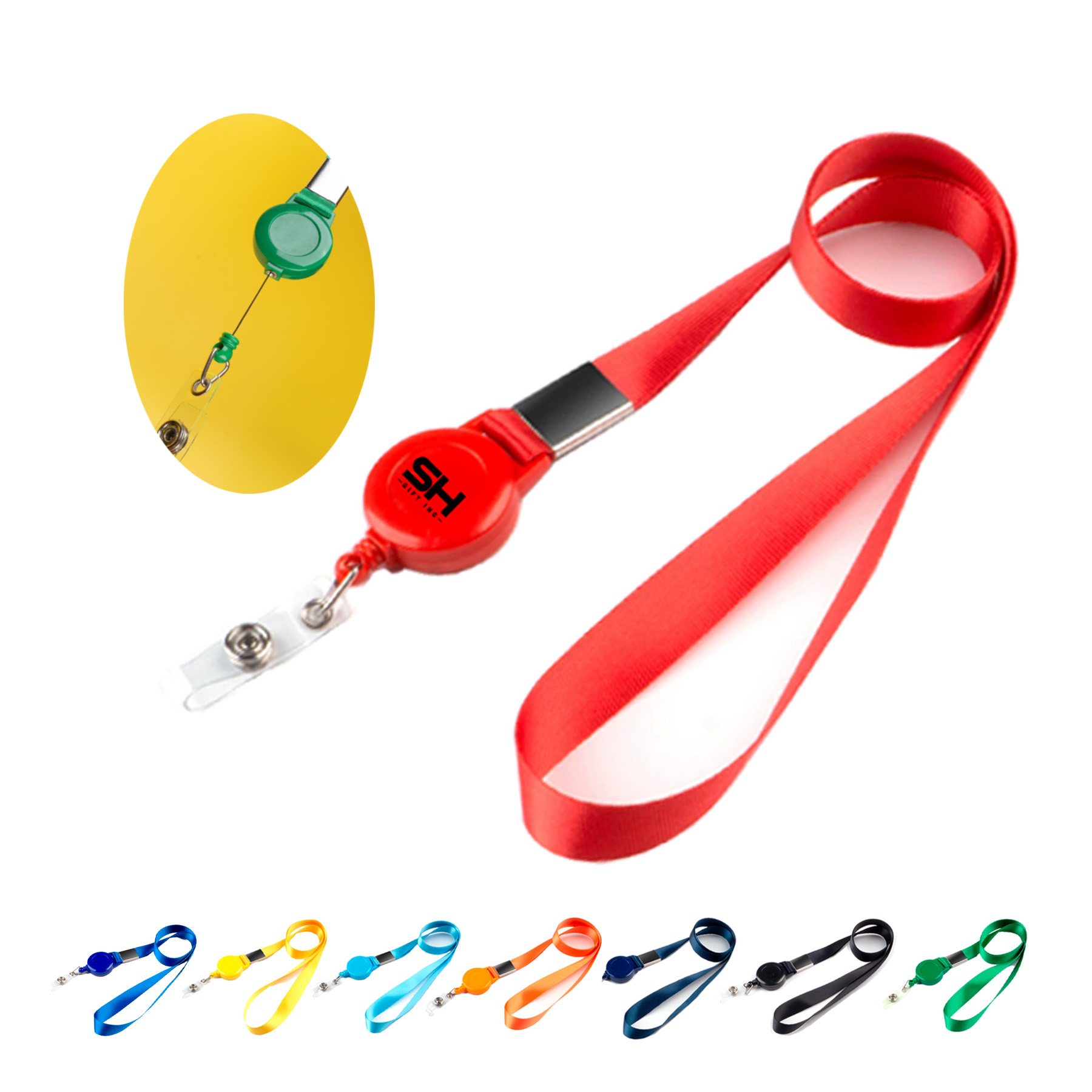 Telescopic Buckle Certificate Hanging Rope 1