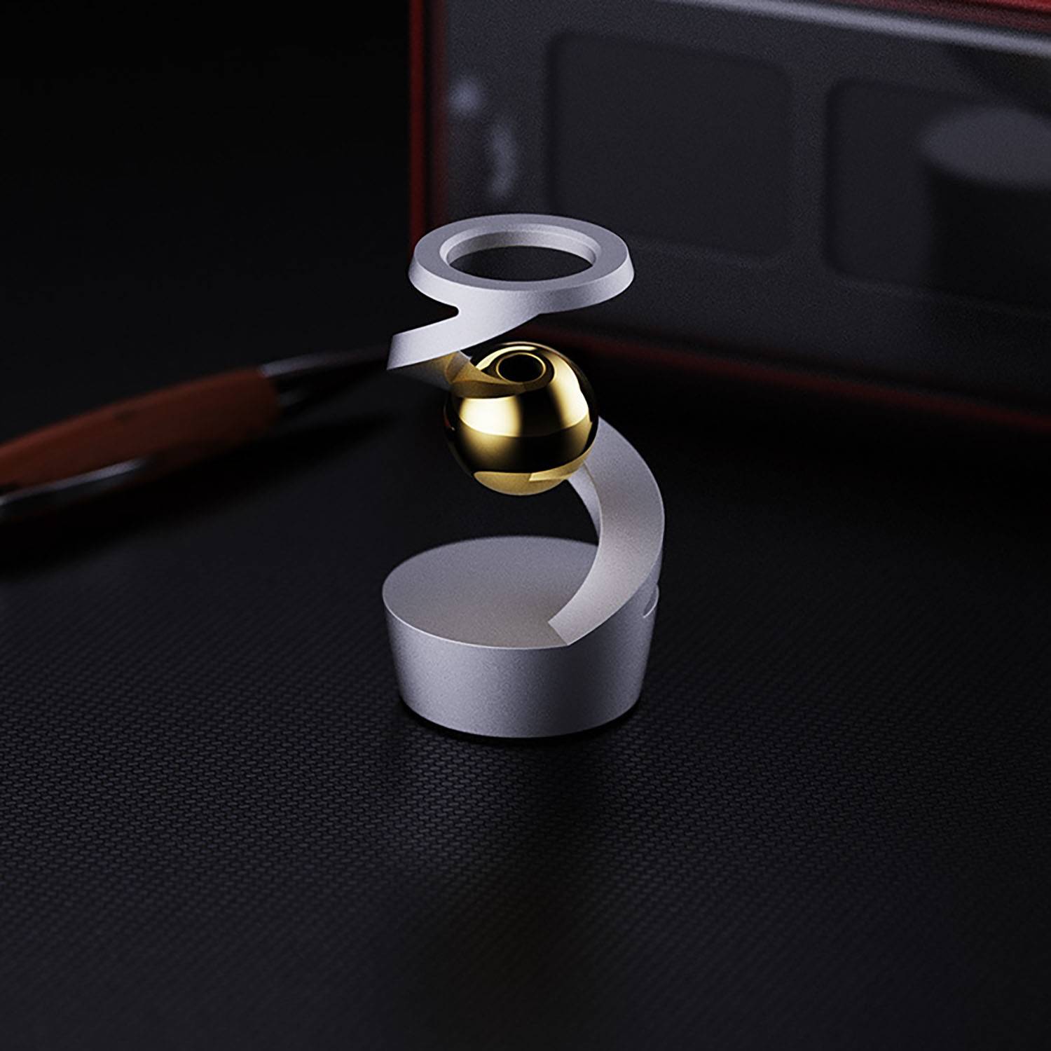 Suspended Gyroscope Ornament - Gravity Defying Desk Toy 10