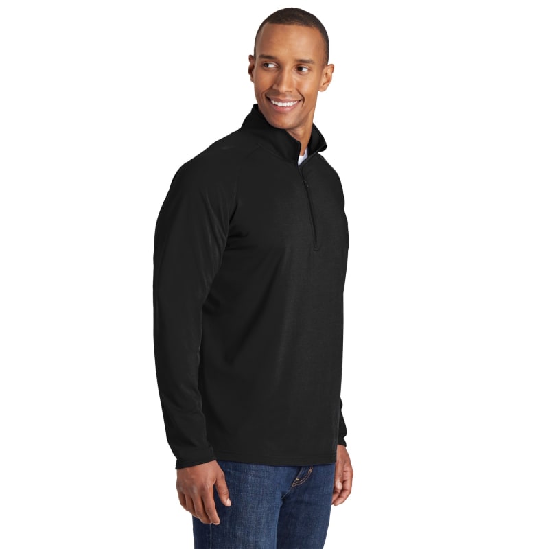 Sport-Tek Tall Sport-Wick Stretch 1/4-Zip Pullover. 15