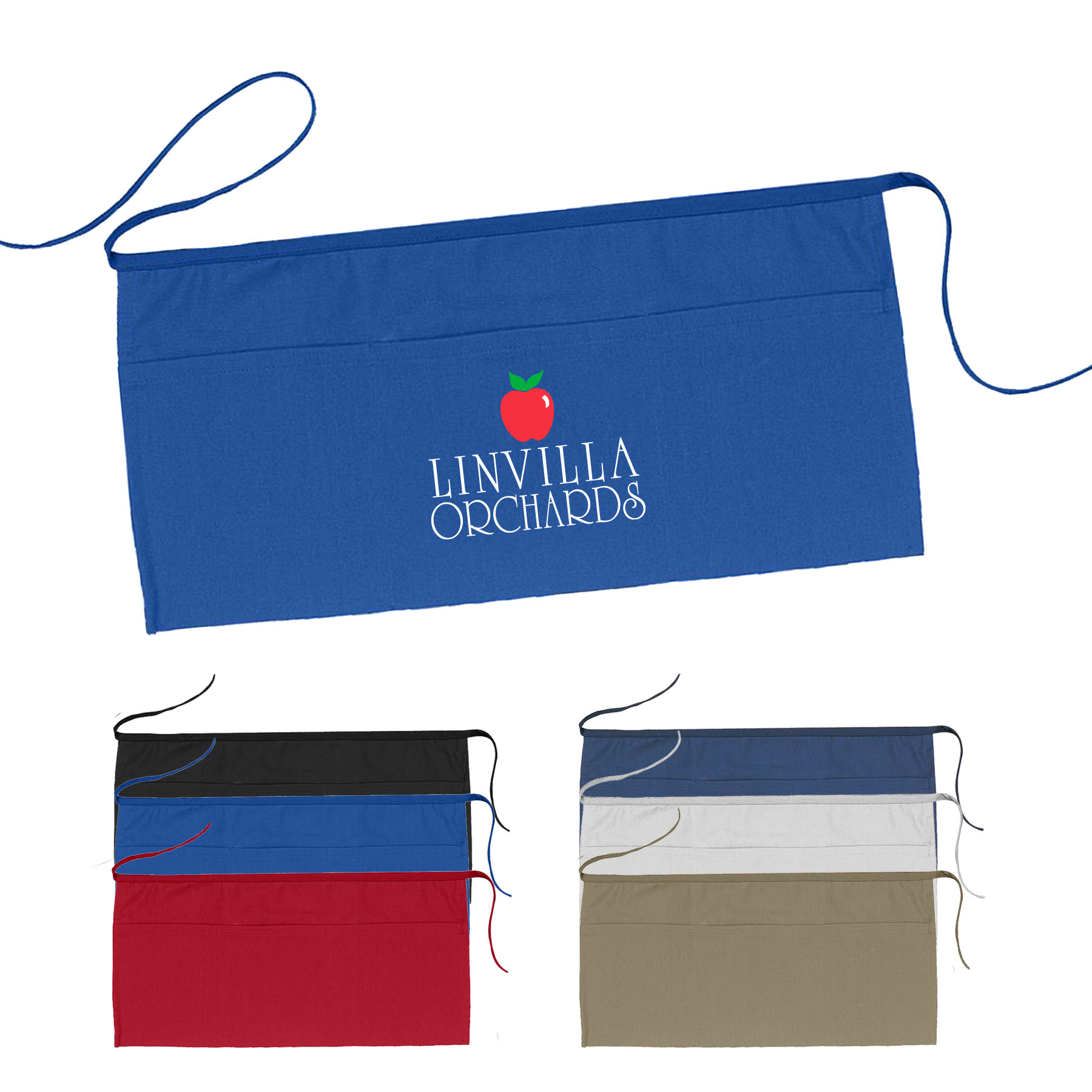 7 oz. poly-cotton Waist Apron 5