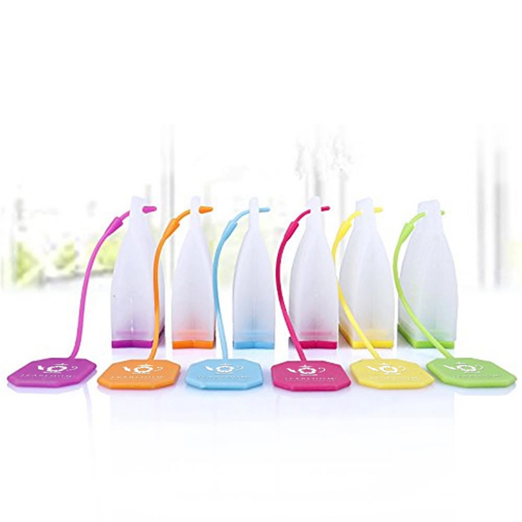 Silicone Loose Leaf Tea Filter Infuser Bag 6