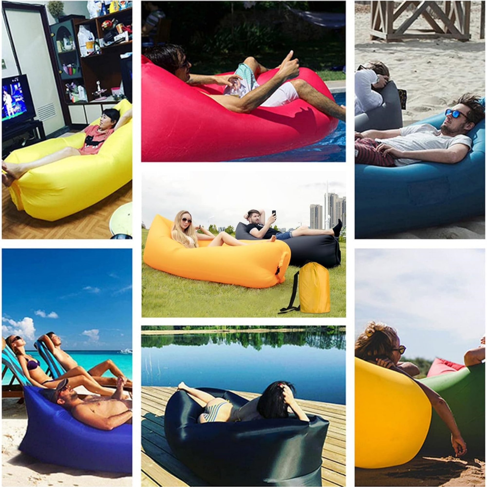 Inflatable Lounger Air Sofa 5