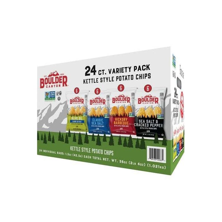 Boulder Canyon Chips - Variety Pack 2