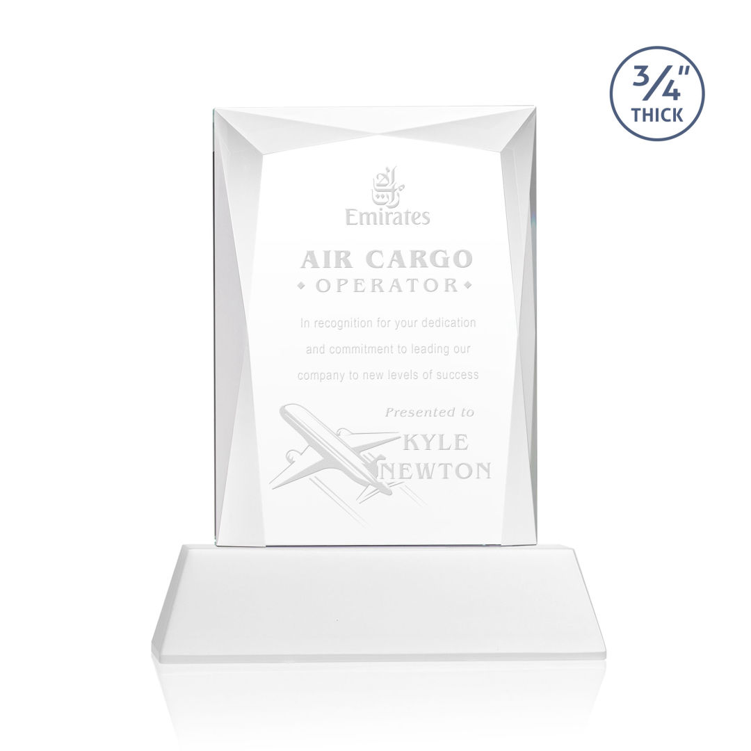 Messina Award on Newhaven Base - White 3