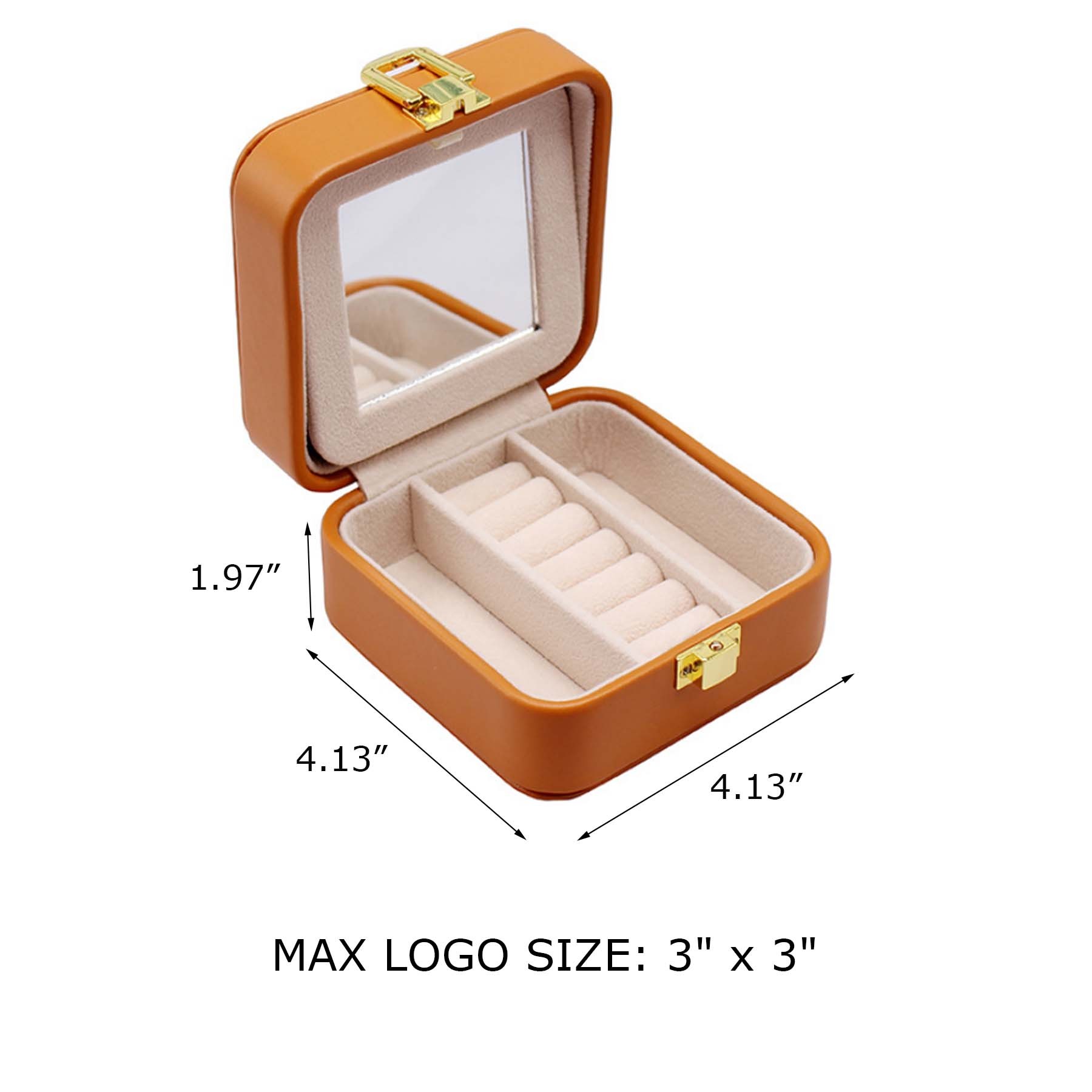 Mini Jewelry Box & Makeup Mirror 2